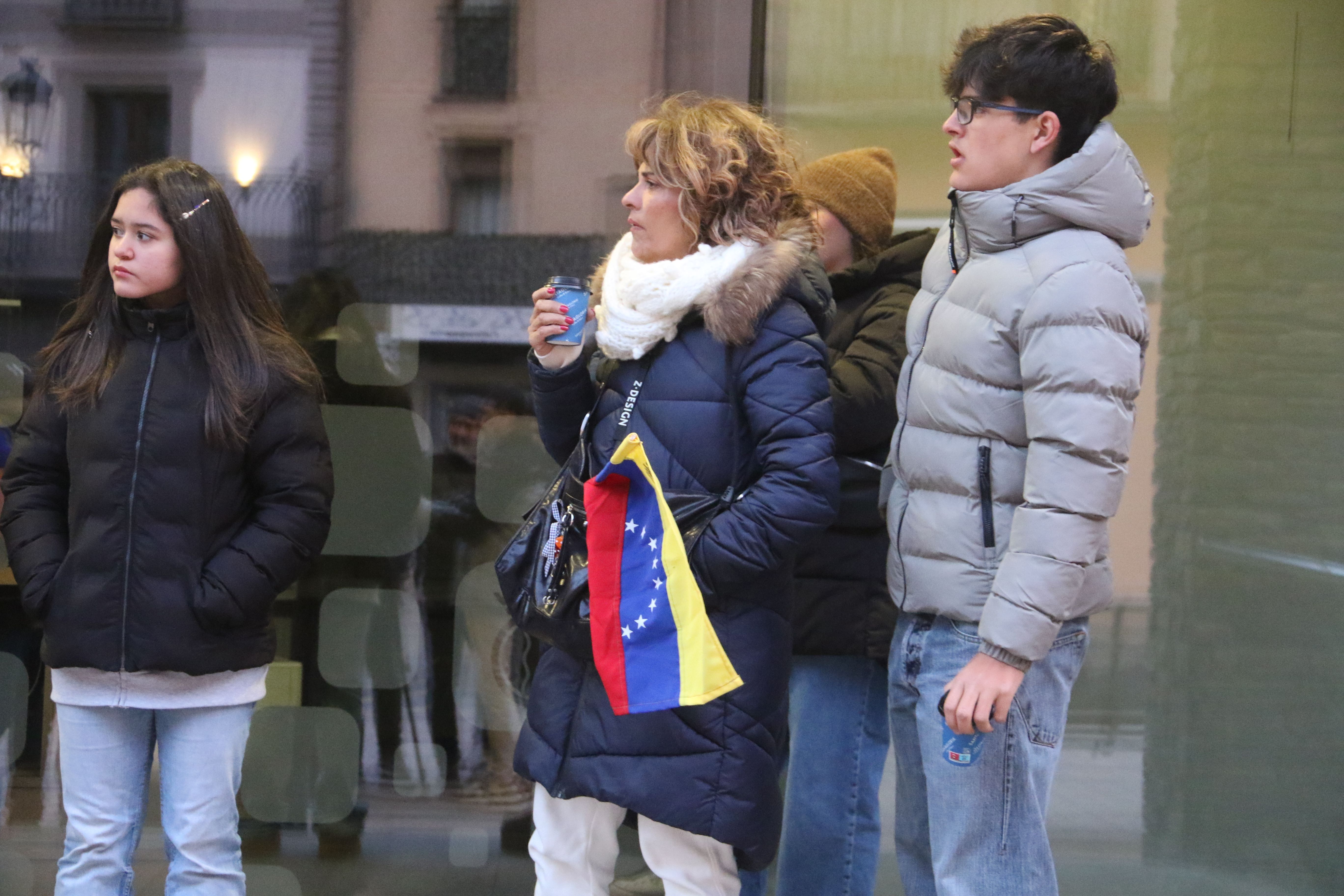 Assistents a la concentració. Assistents a la concentració.