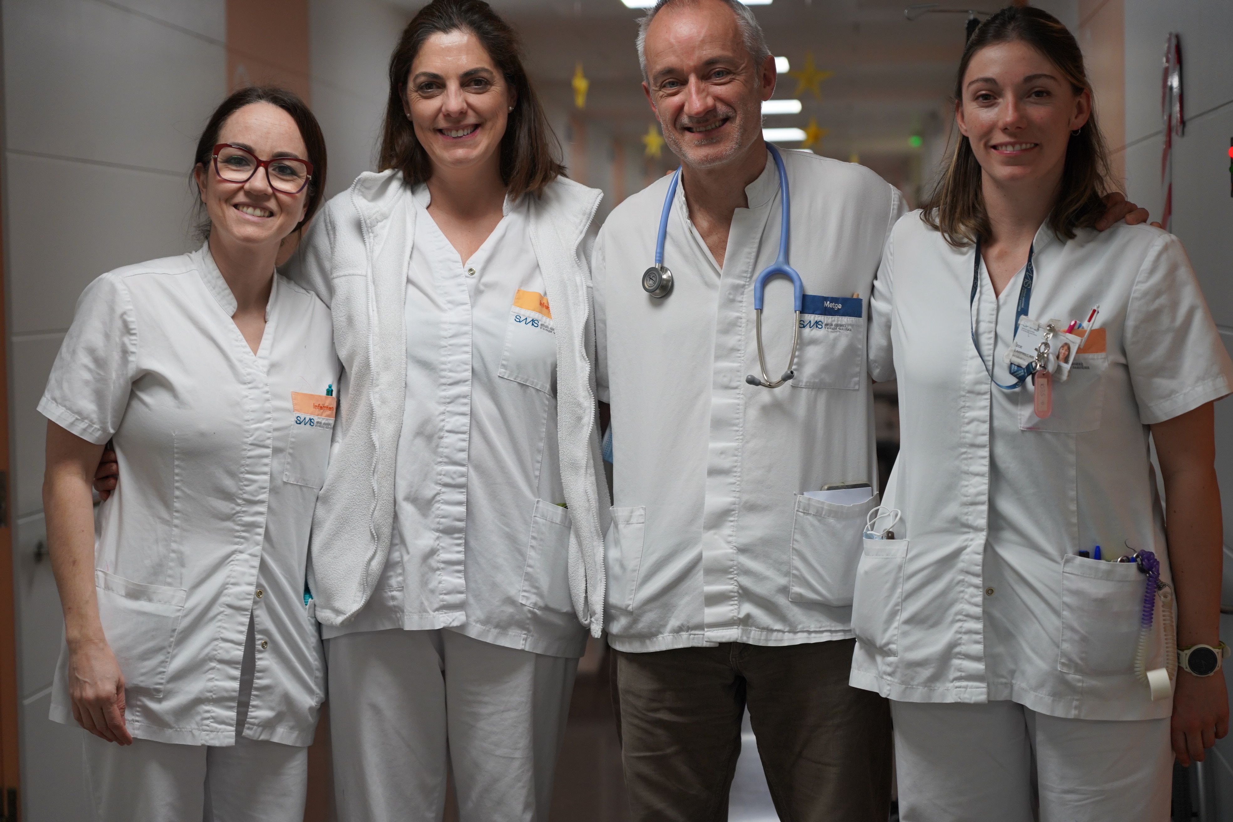 Una part de l'equip de pal·liatius.