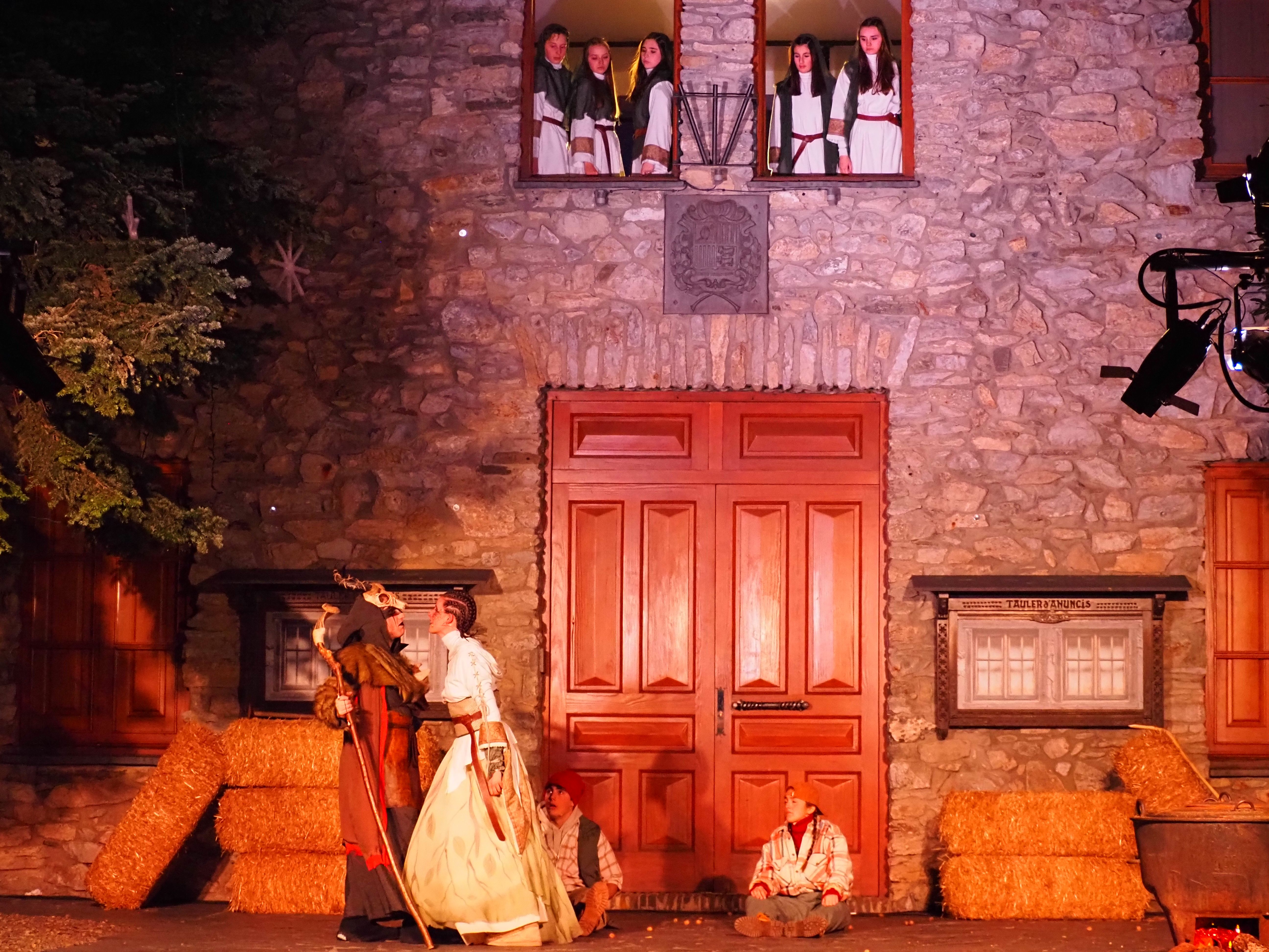 Un instant de l'obra. Un instant de l'obra.