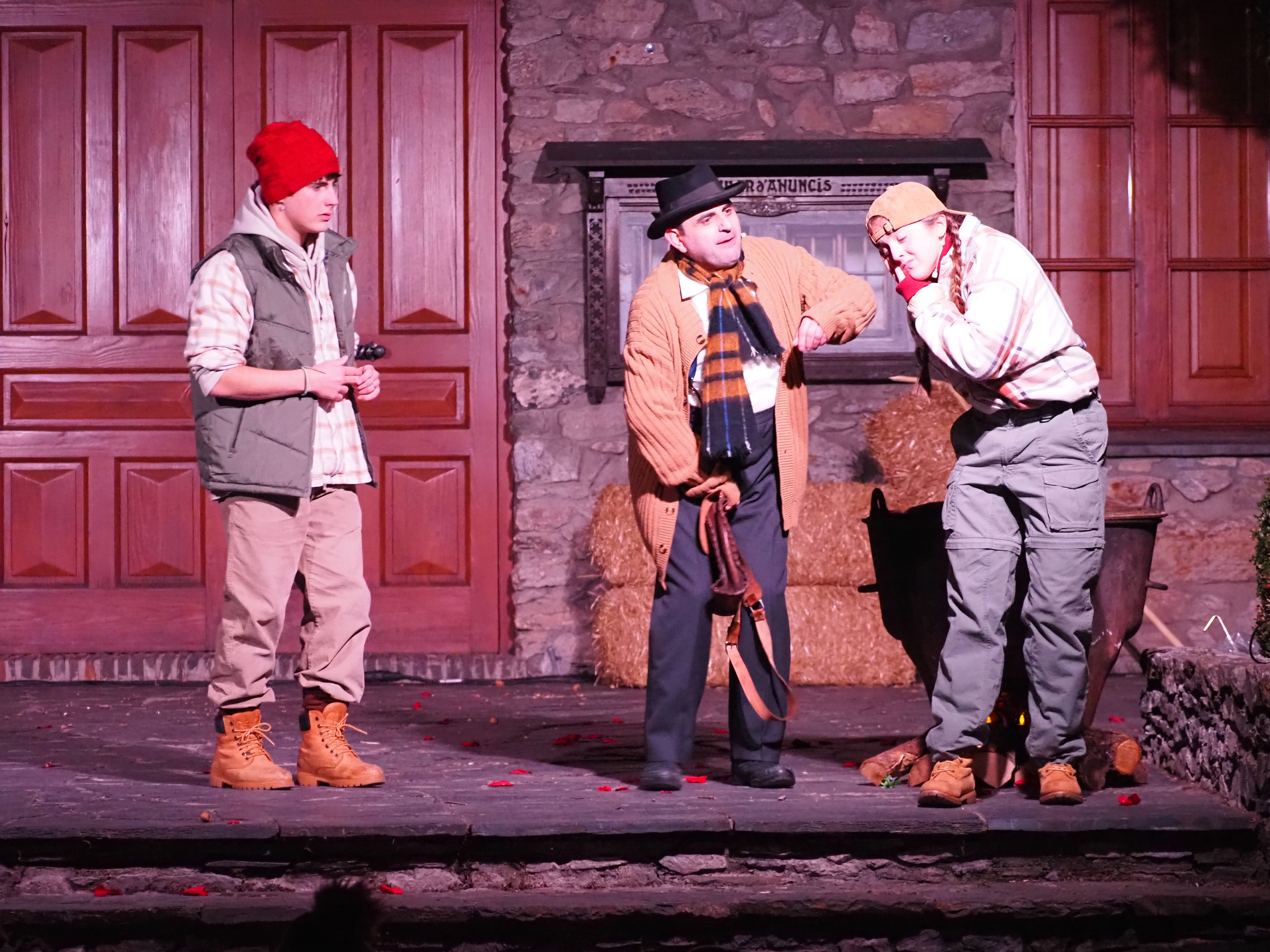 Un instant de l'obra d''Els Pastorets'. Un instant de l'obra d''Els Pastorets'.