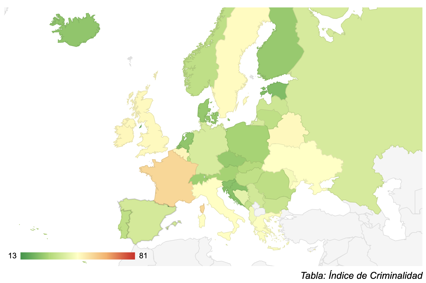 Andorra se situa com el país amb menys criminalitat d’Europa i el segon més segur del món.