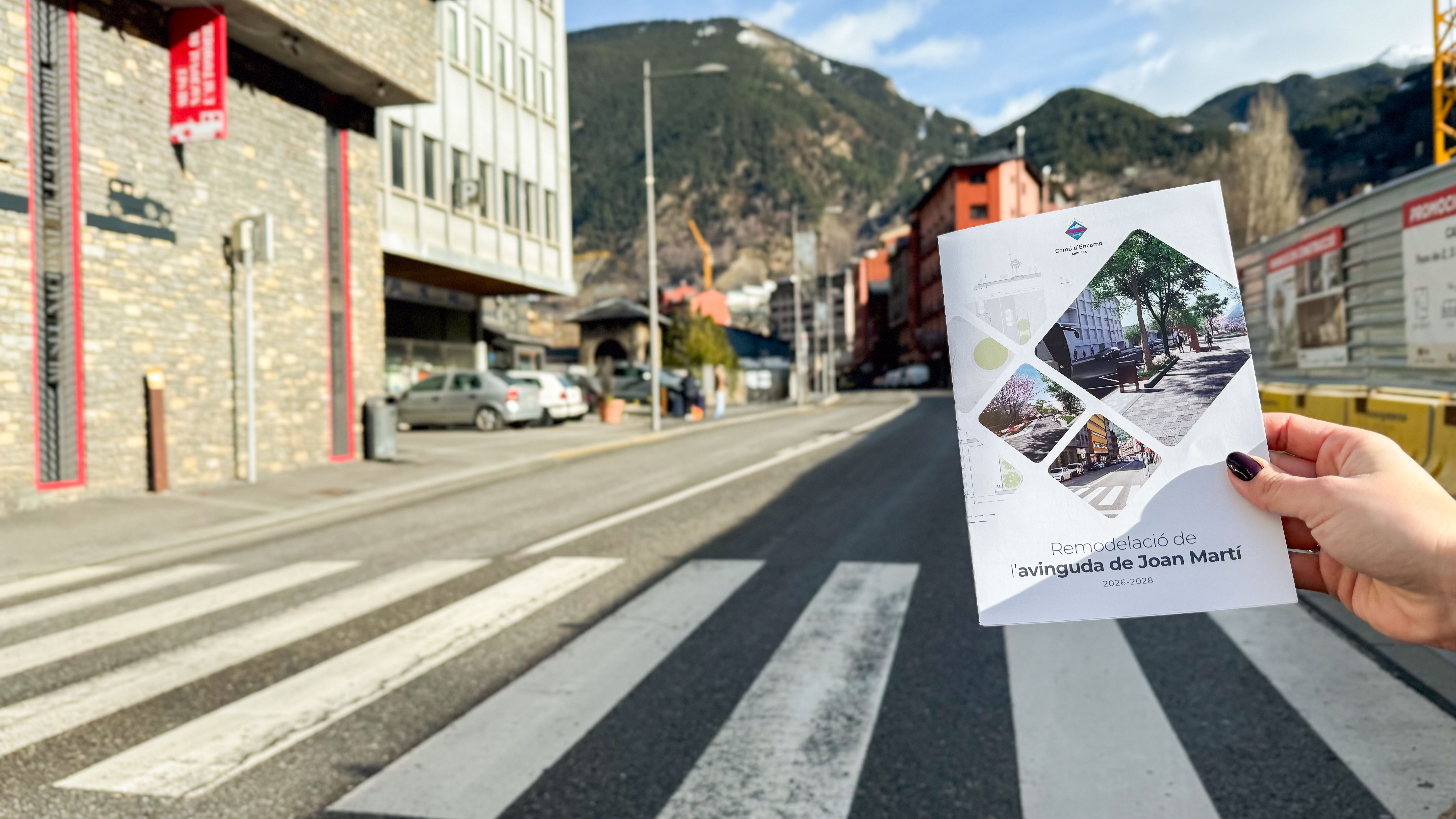 Un dels trams de l'avinguda Joan Martí on es faran obres.