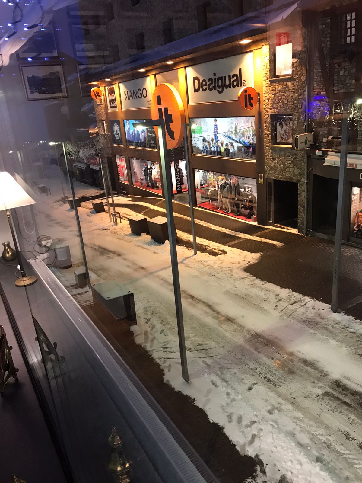 Una imatge de Pas de la Casa d'aquesta tarda.