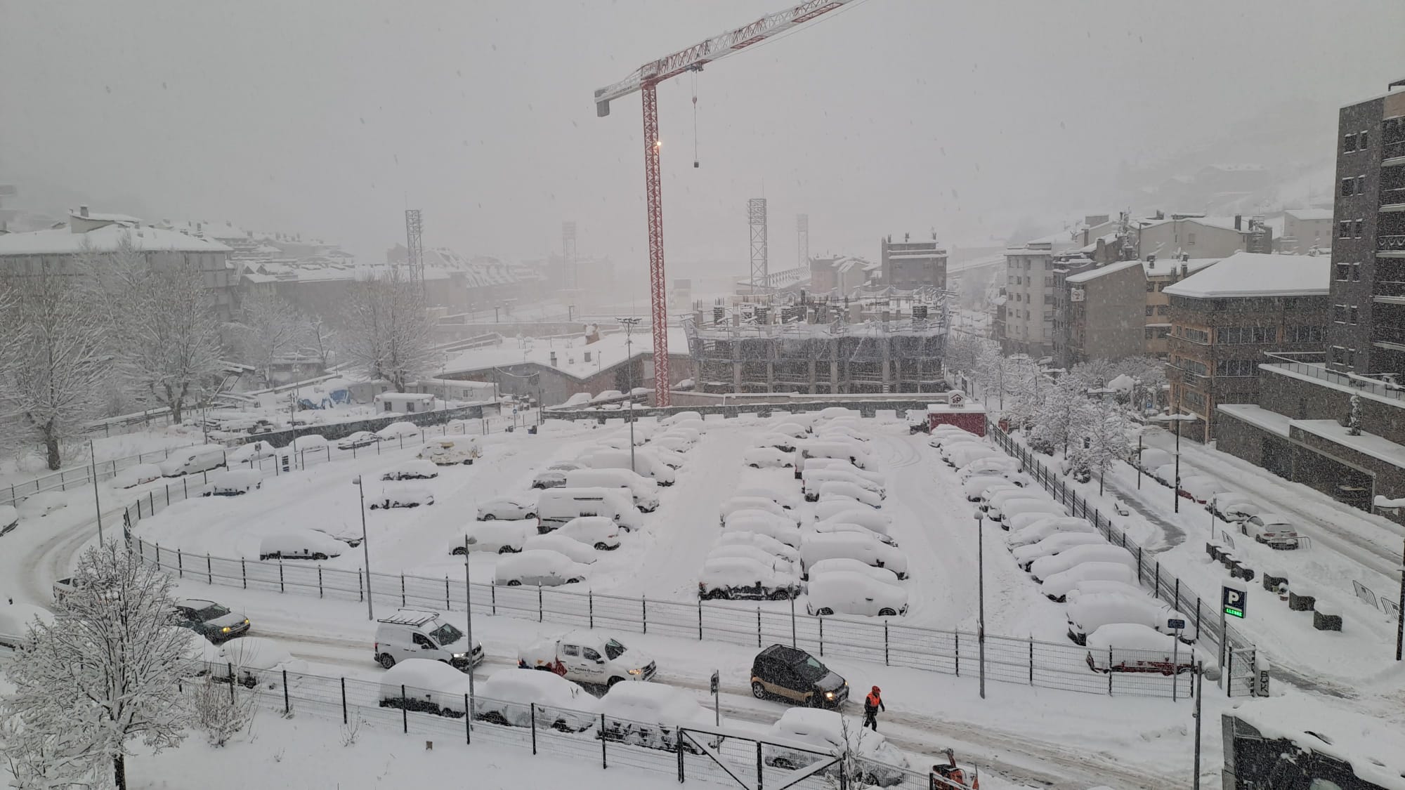 Una vista d'Encamp. Una vista d'Encamp.