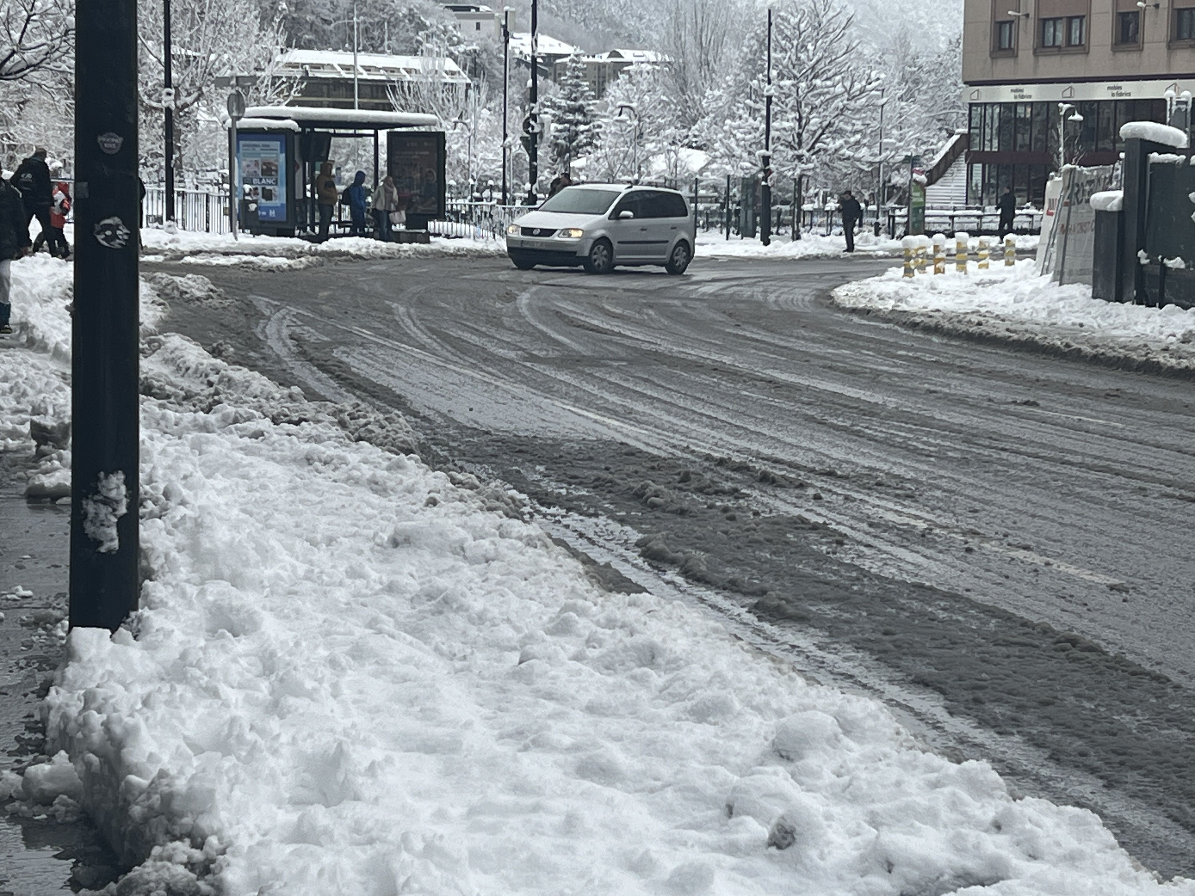 Una imatge d'Andorra la Vella. Una imatge d'Andorra la Vella.