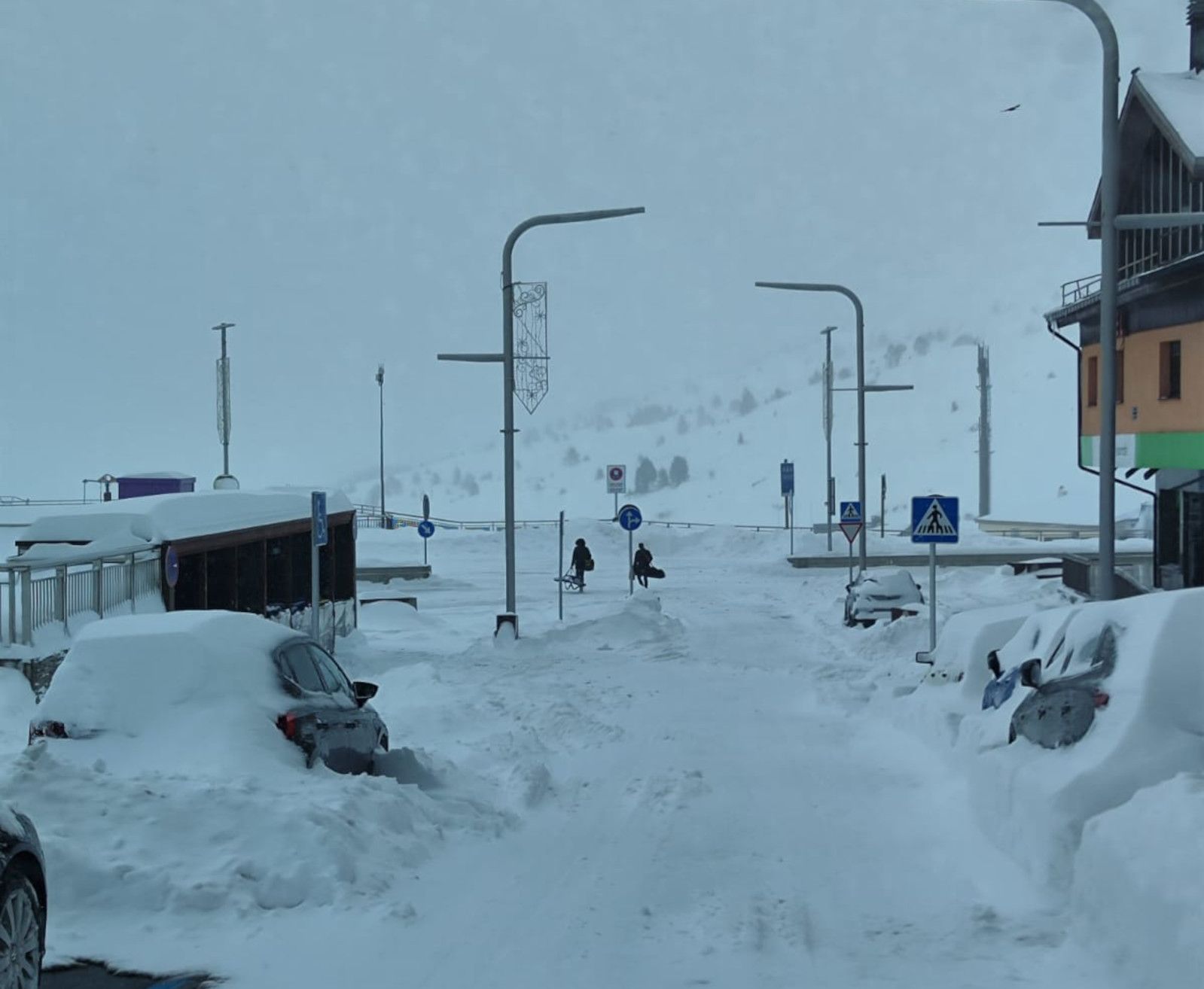 La zona baixa del Pas, pràcticament deserta aquest dissabte. La zona baixa del Pas, pràcticament deserta aquest dissabte.