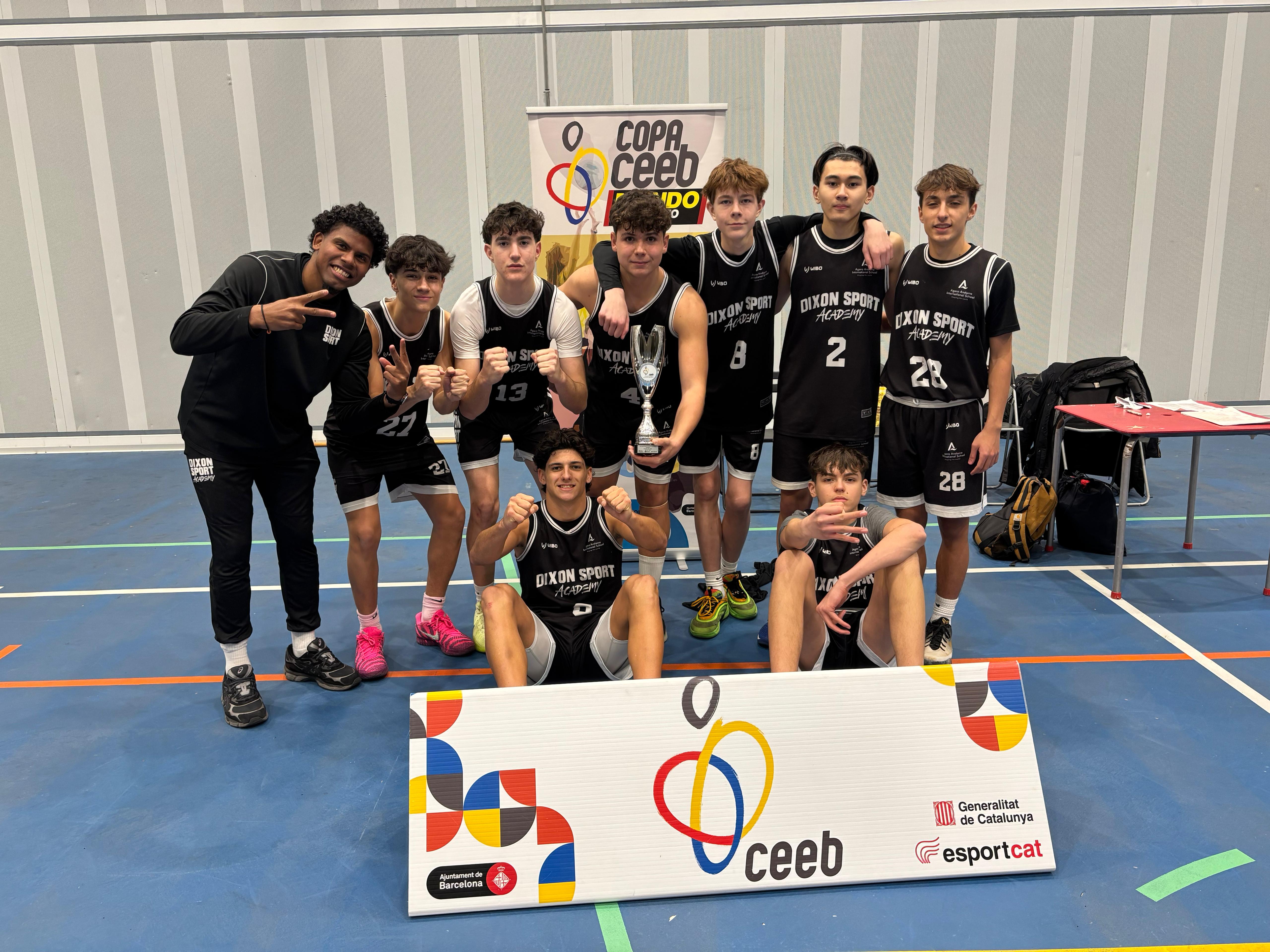 Dixon Sport Academy, representant l’escola Agora, es proclama campió invicte de la Copa del CEEB.