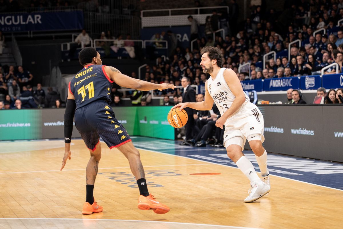 Sergio Llull ha encistellat els seus tirs particulars per liderar el Madrid.