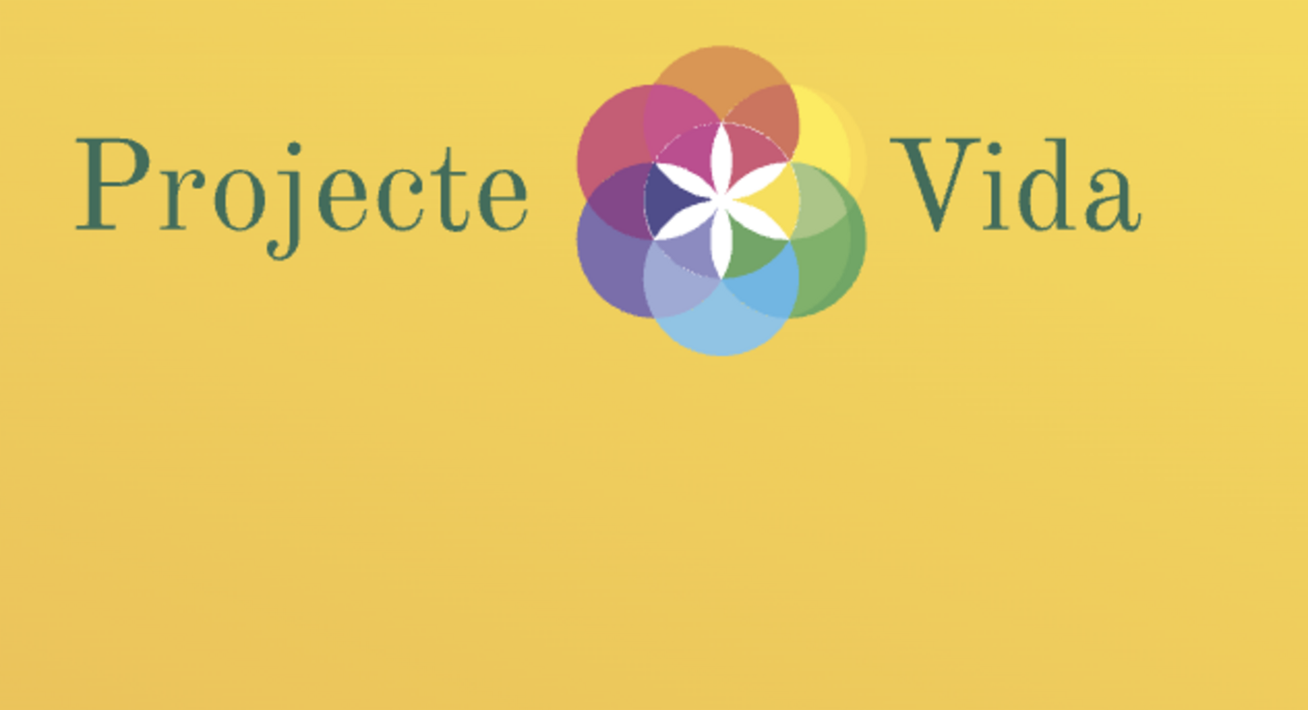 El logotip de Projecte Vida.