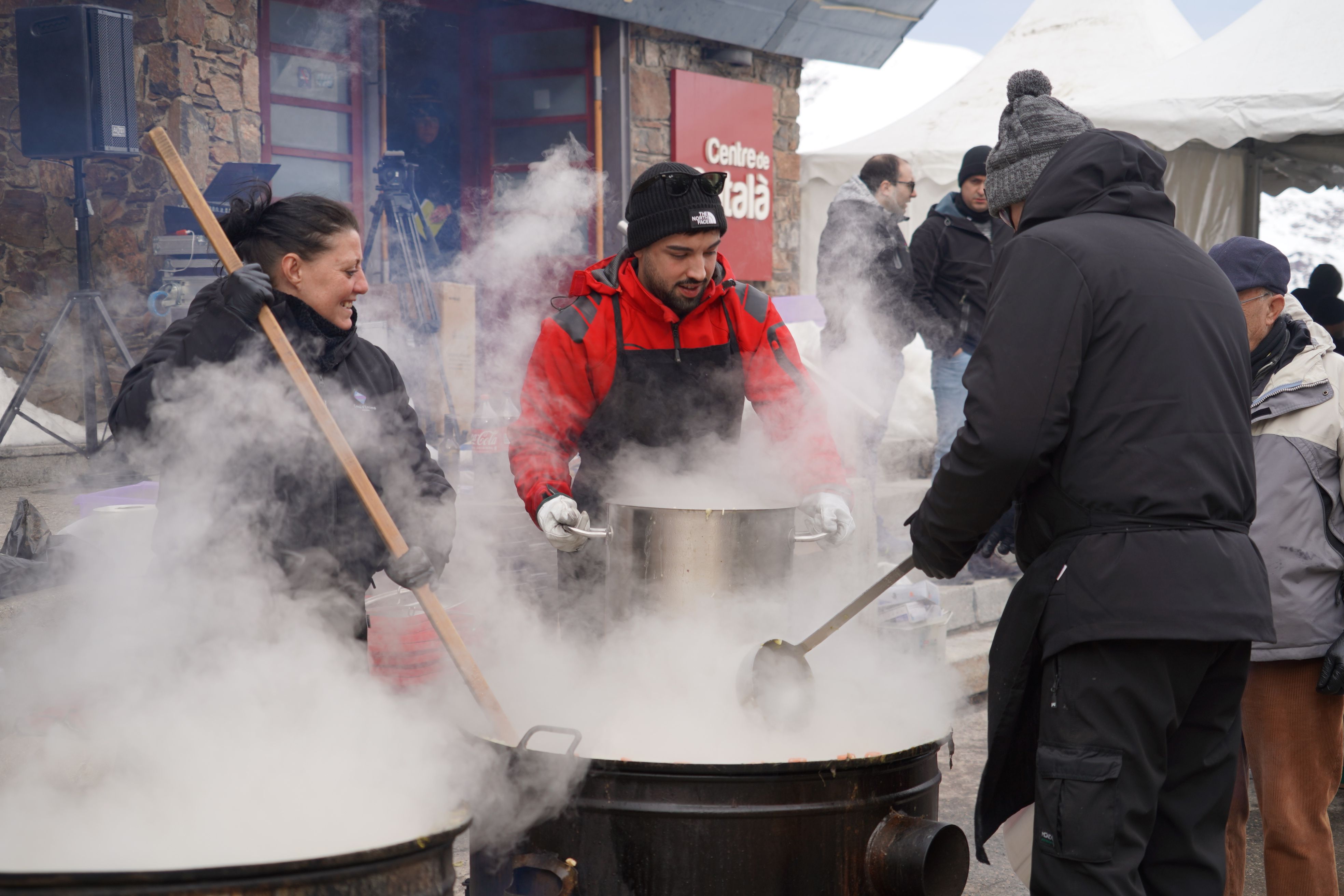 Les olles ja ben calentes.