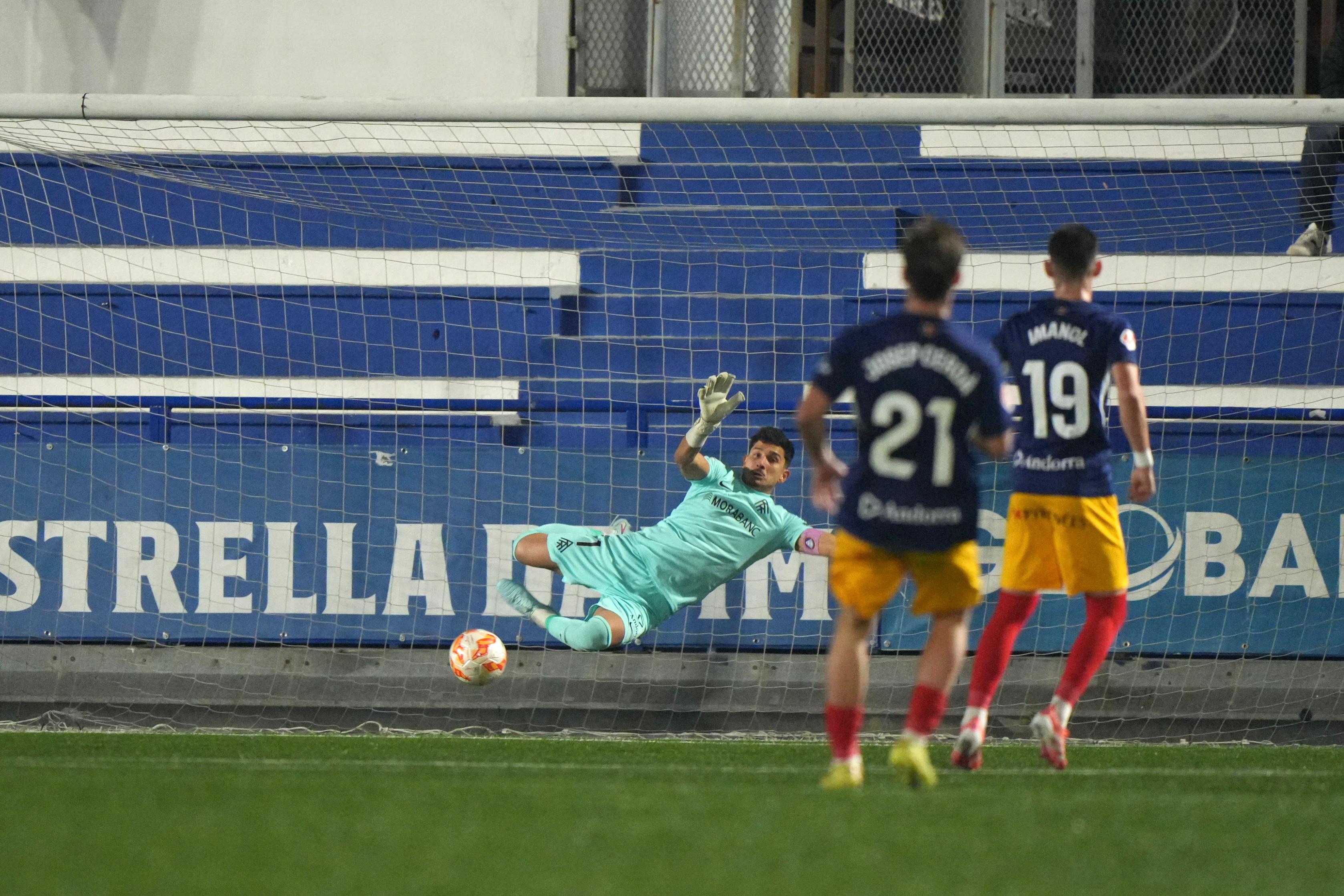 L'actuació de Nico Ratti, entre clars i obscurs.