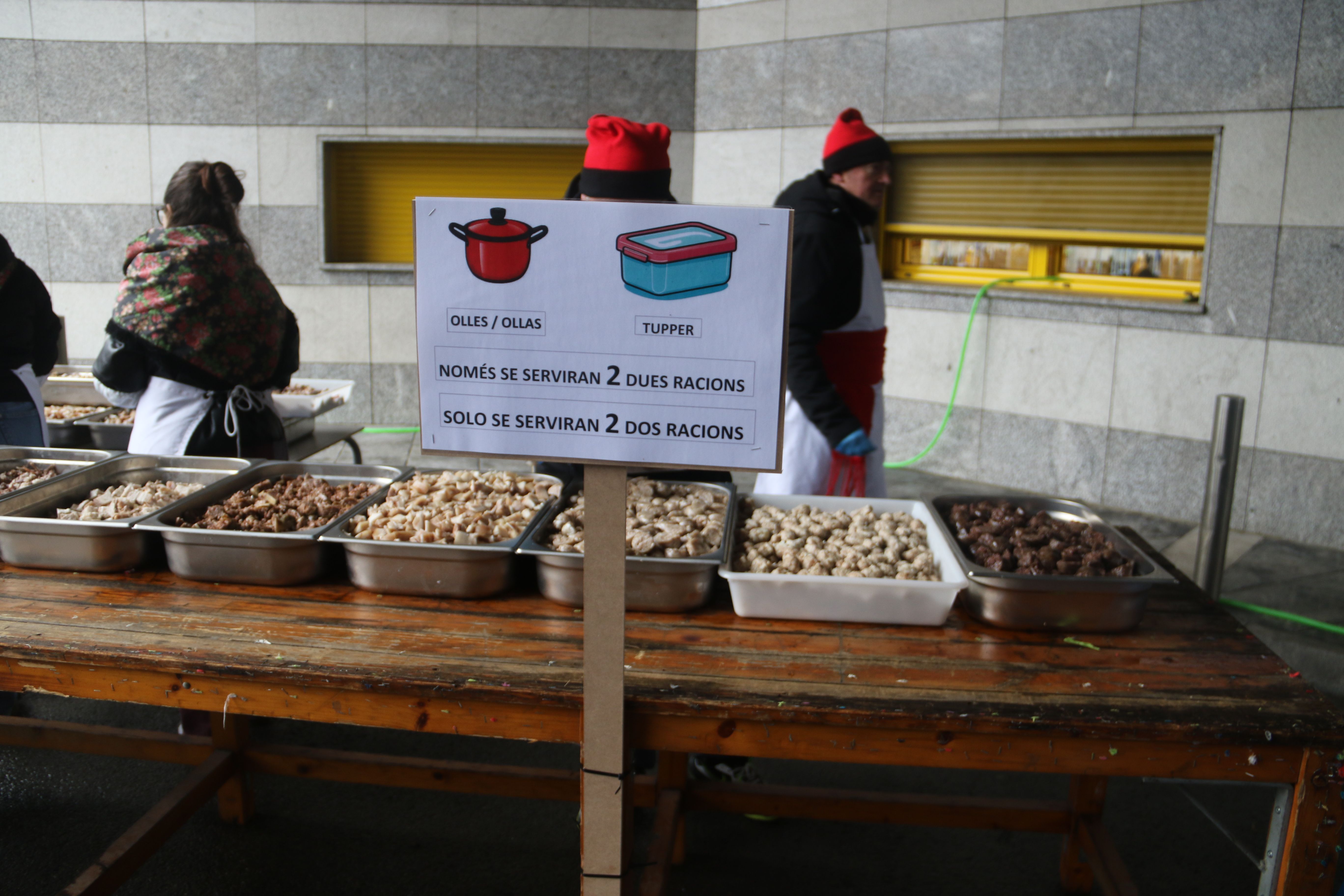 Dues racions com a molt