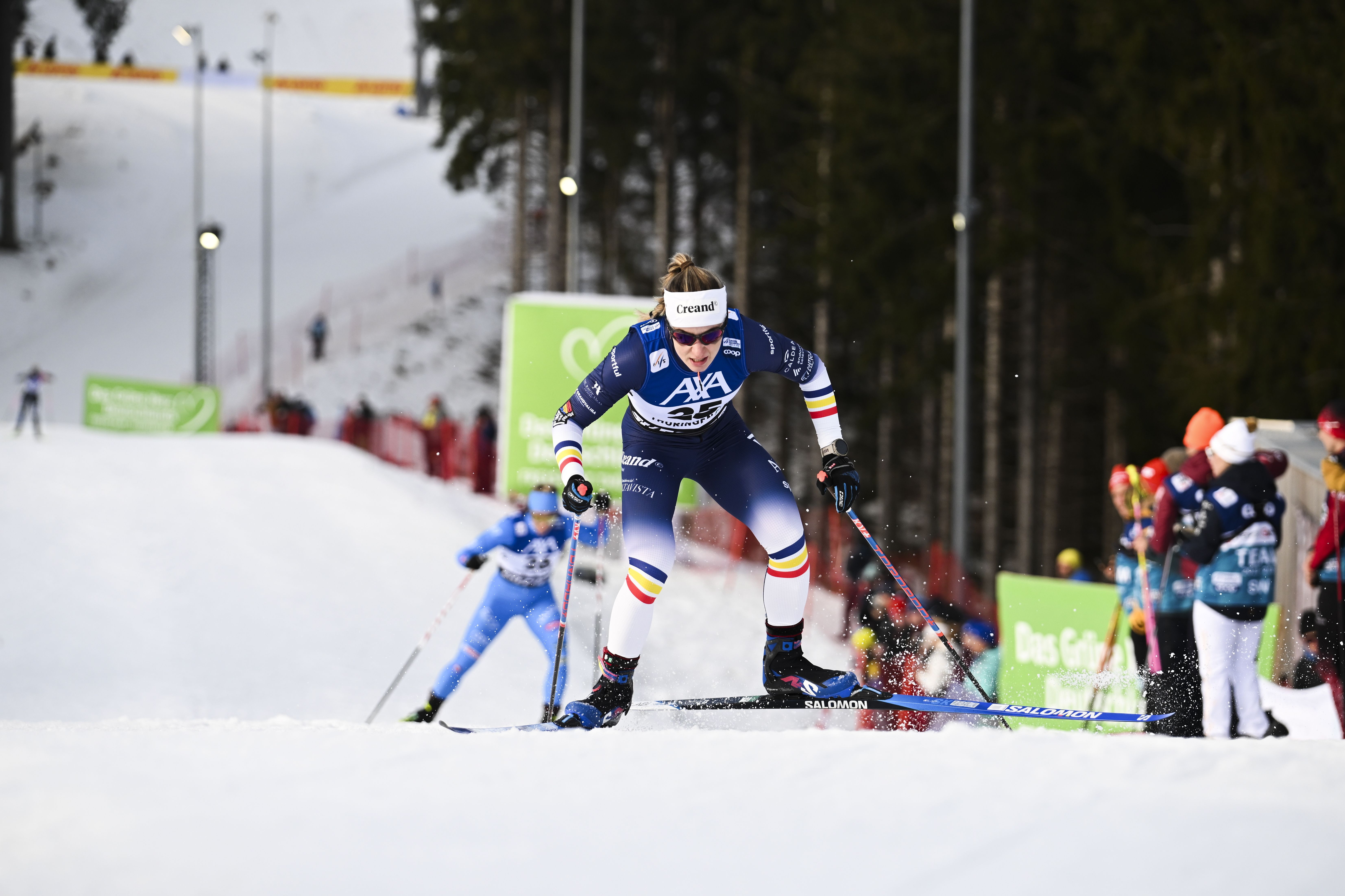 Gina del Rio, donant-ho tot a l'sprint d'Oberhof. 