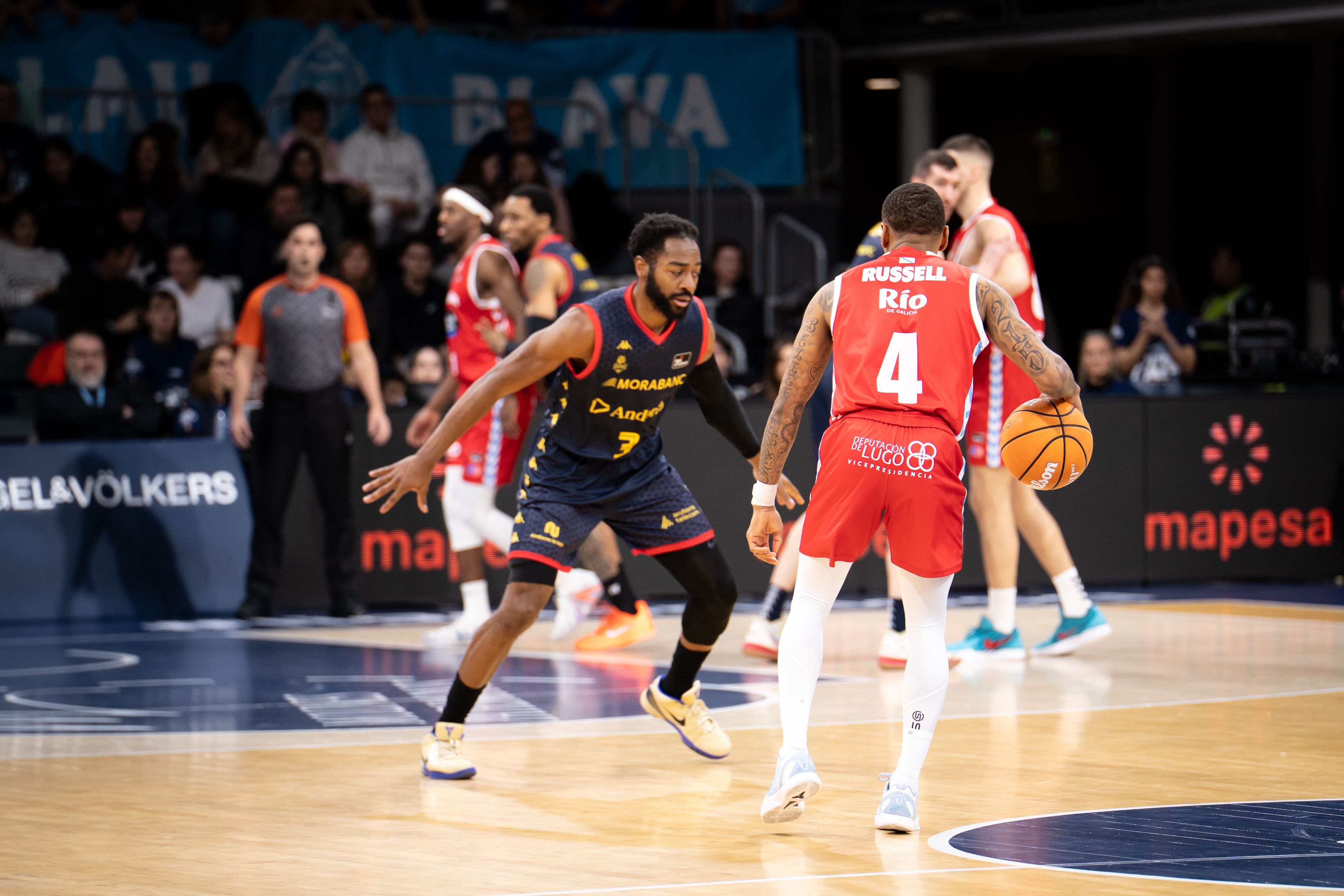 Aaron Best (24 punts) ha estat el millor jugador del MoraBanc Andorra.