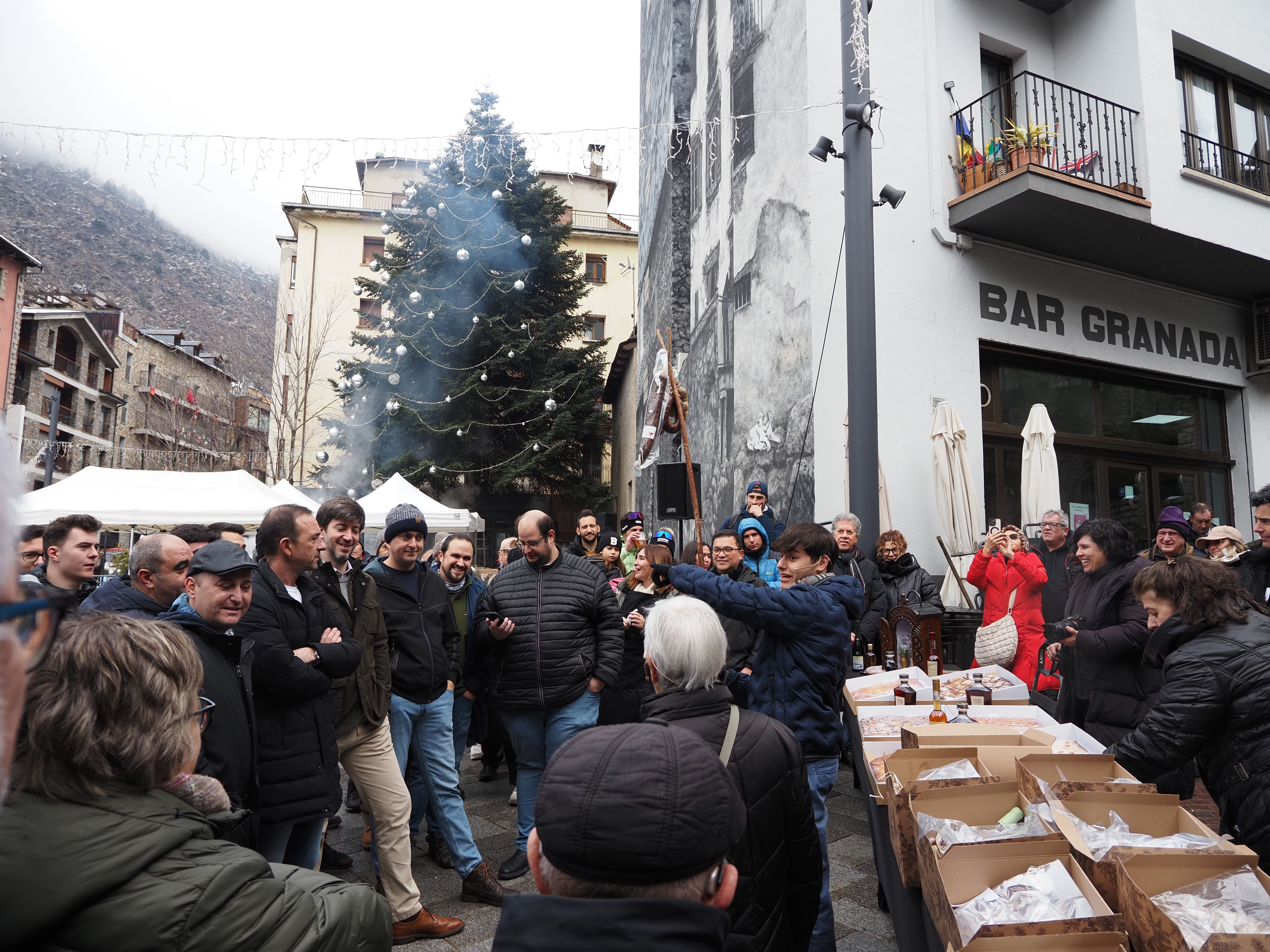 Un instant dels Encants d'Encamp.