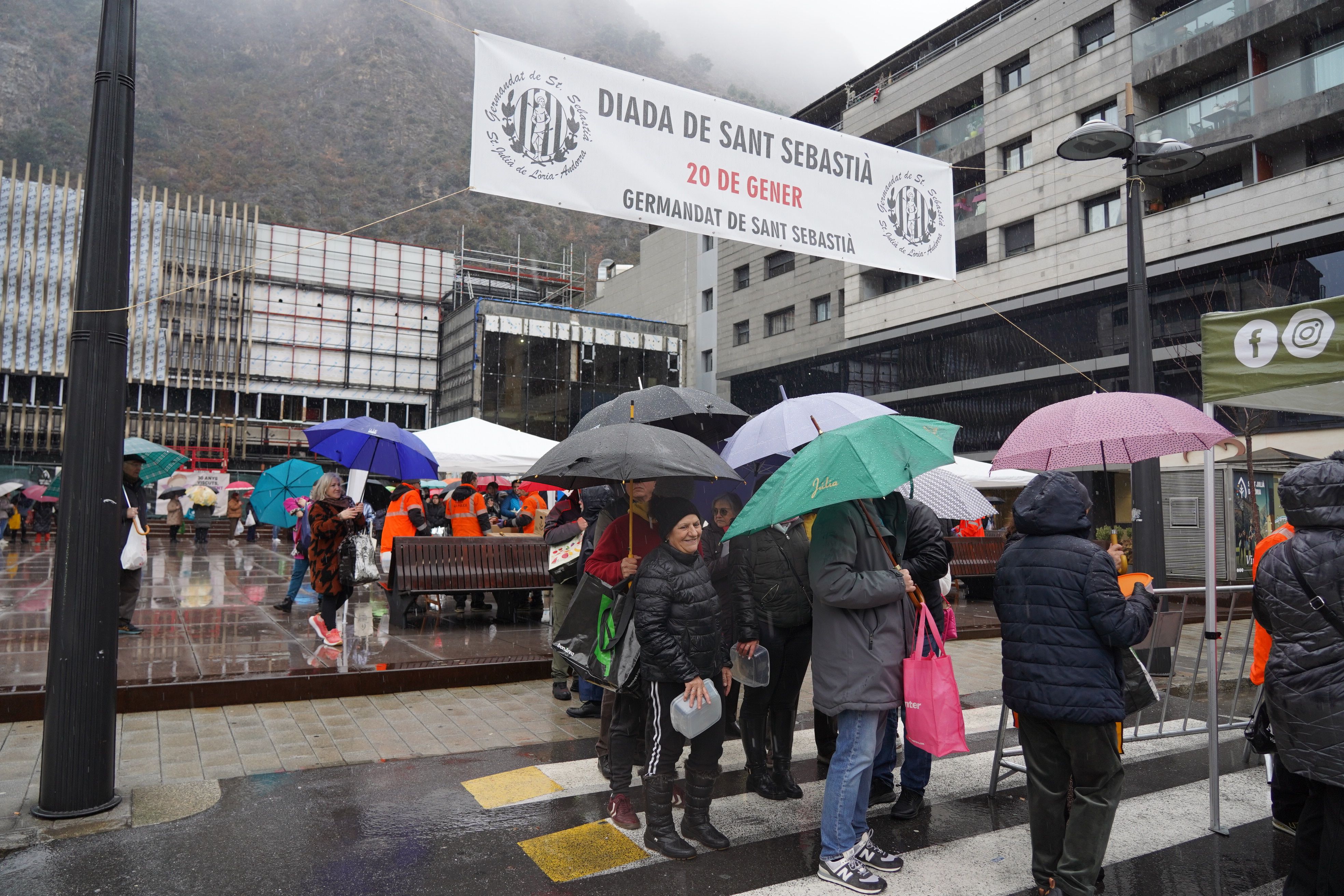 La pluja no ha aturat als lauredians i lauredianes. 