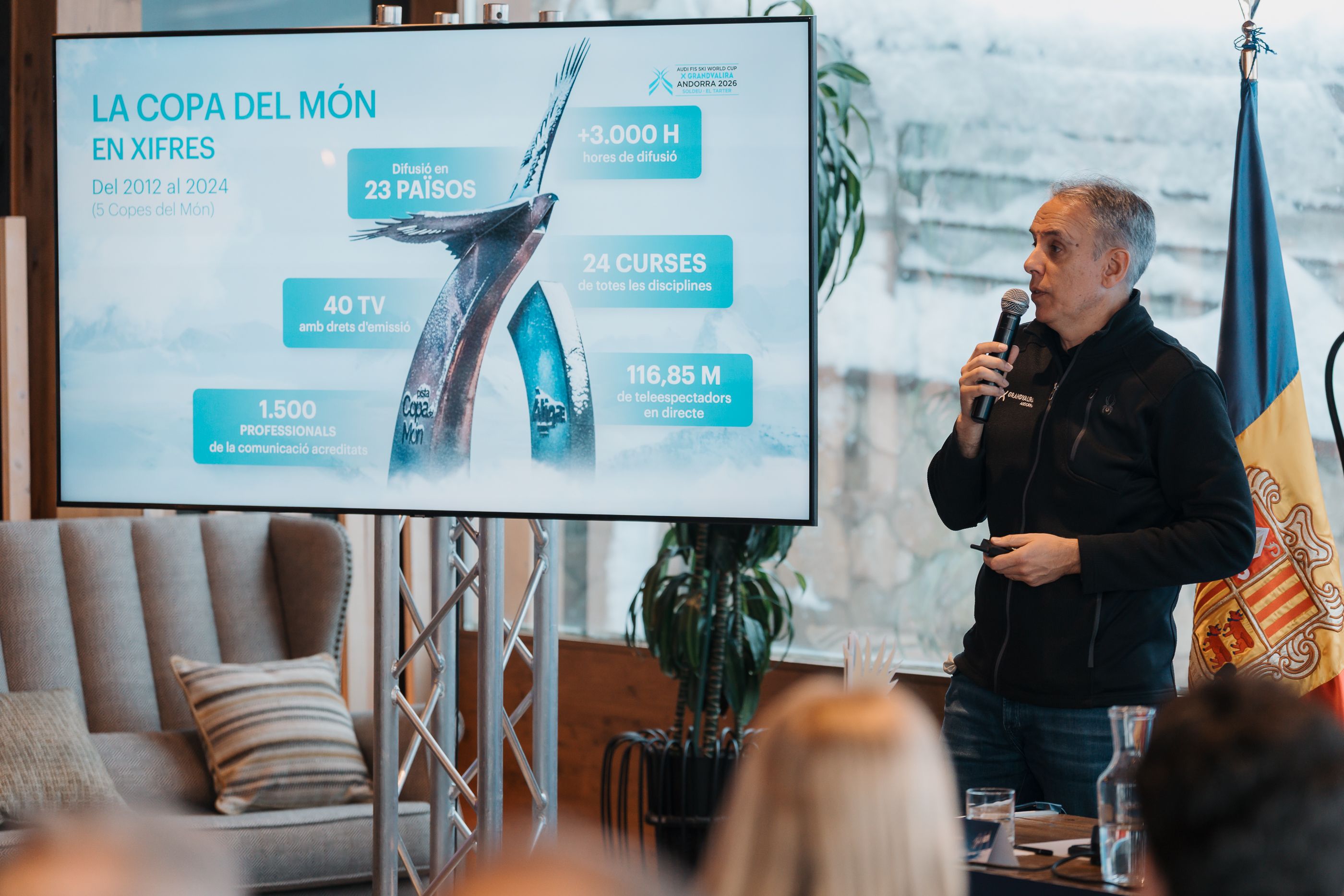 Presentació de la Copa del Món femenina.