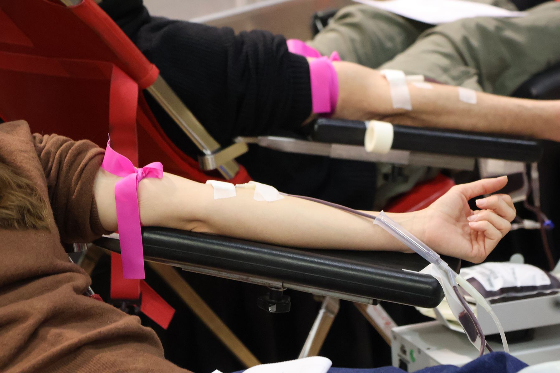 Donants de sang aquest dimecres a la Llacuna. // ANA