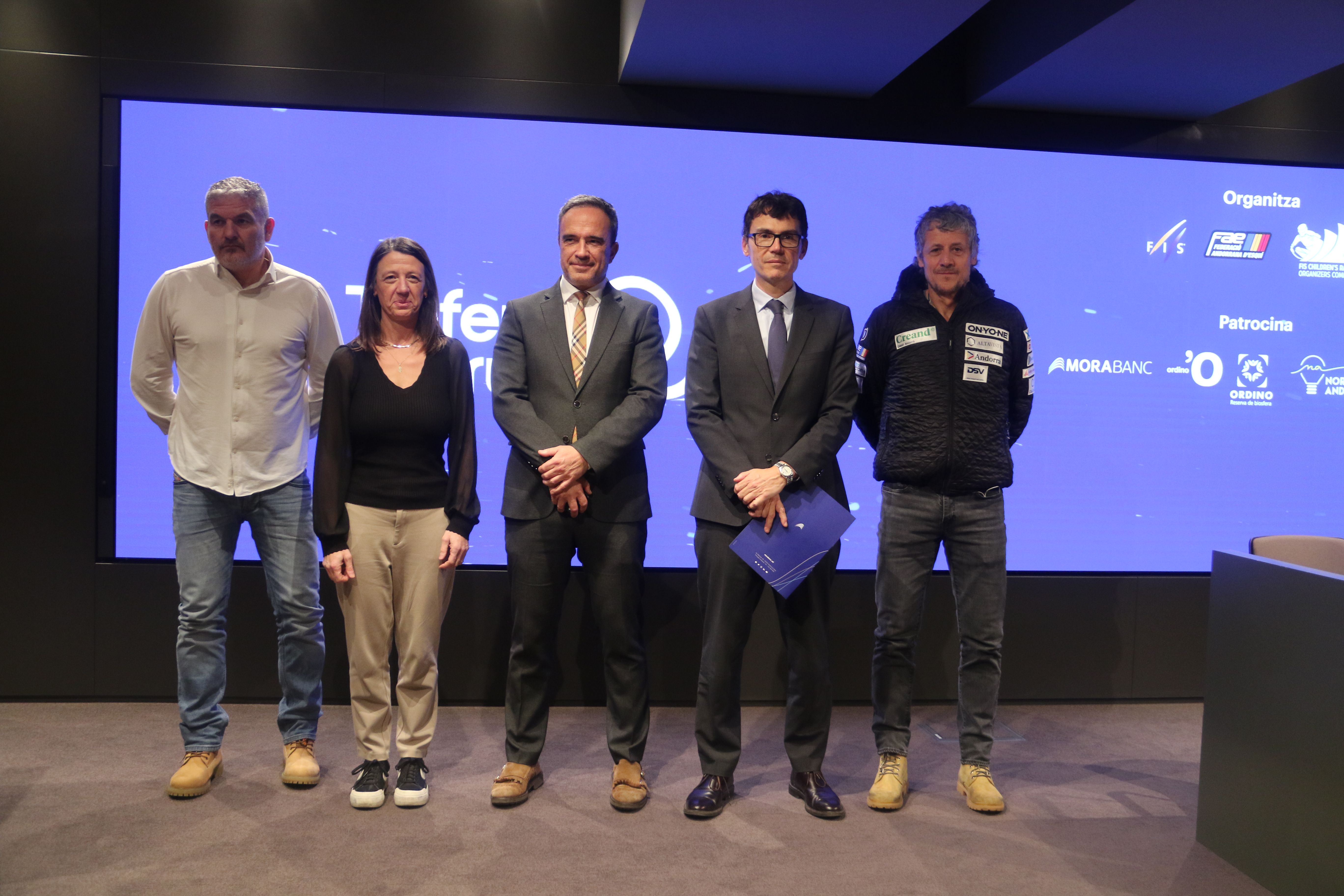 Els intervinents en la presentació del Trofeu Borrufa. Els intervinents en la presentació del Trofeu Borrufa.