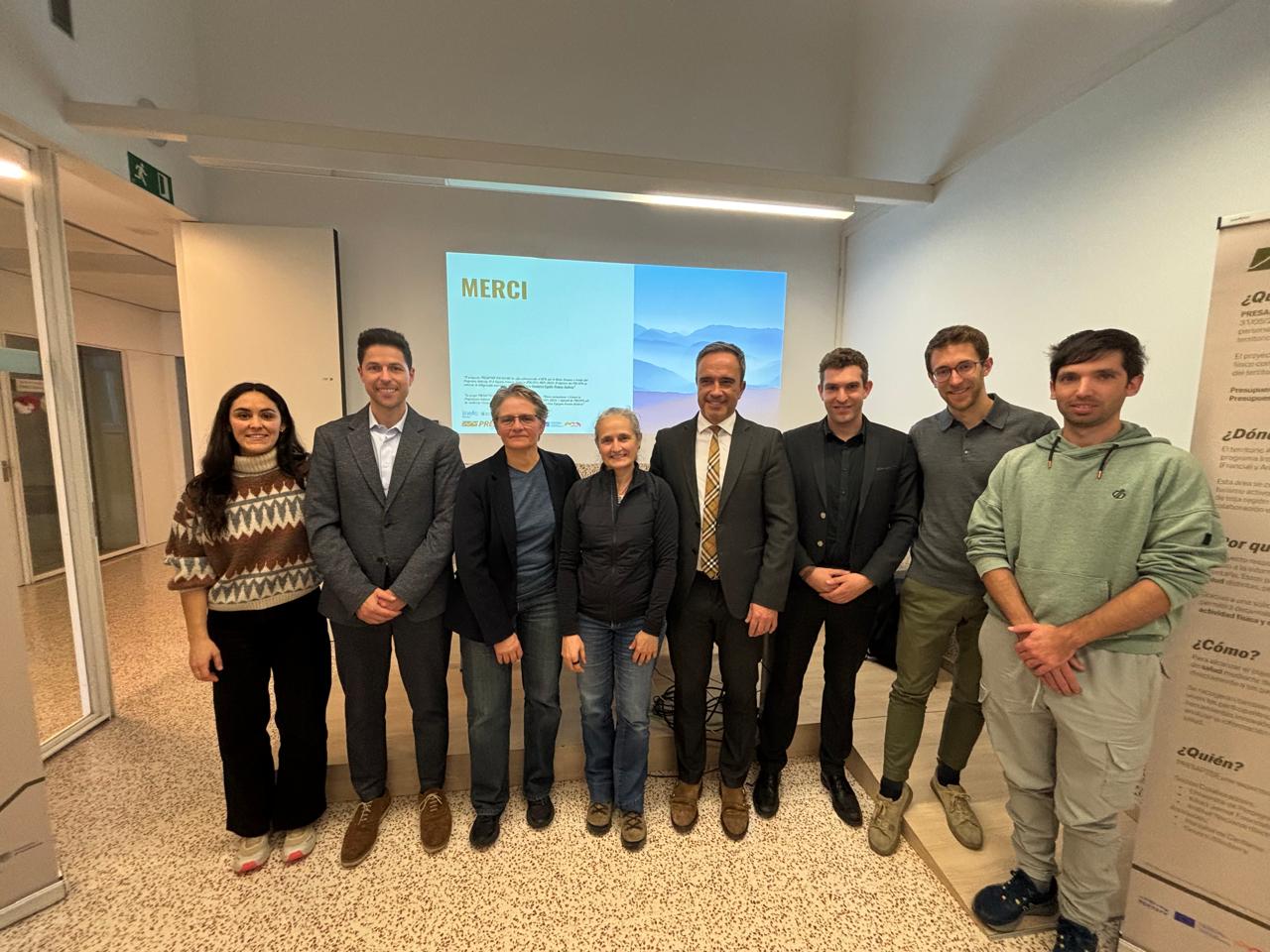 Alain Cabanes i Kevin Poulet han participat en la presentació del projecte.