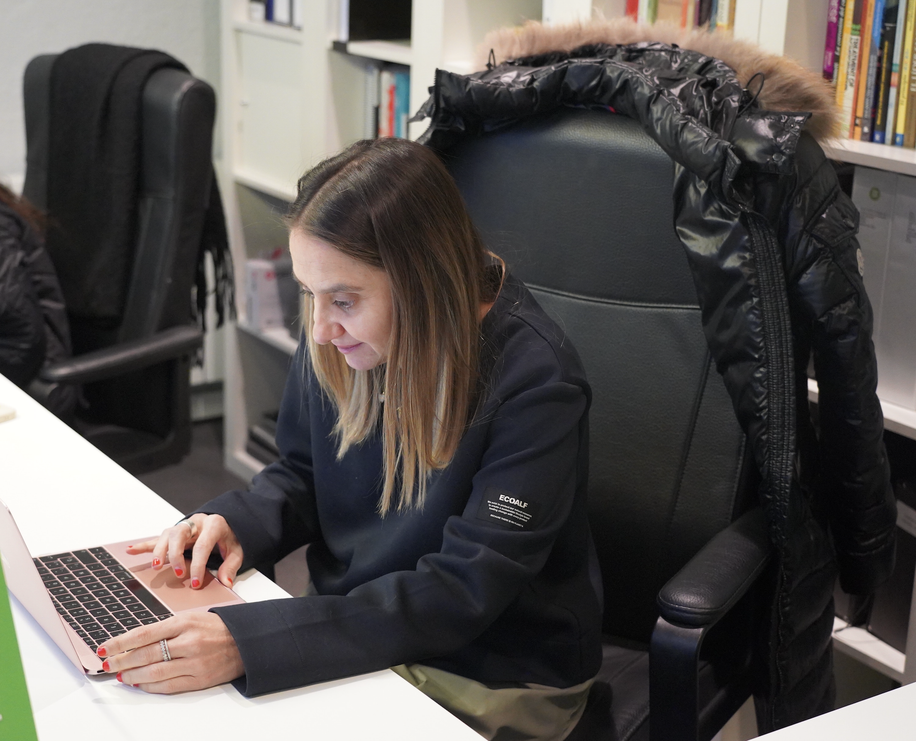 Bigordà al despatx.