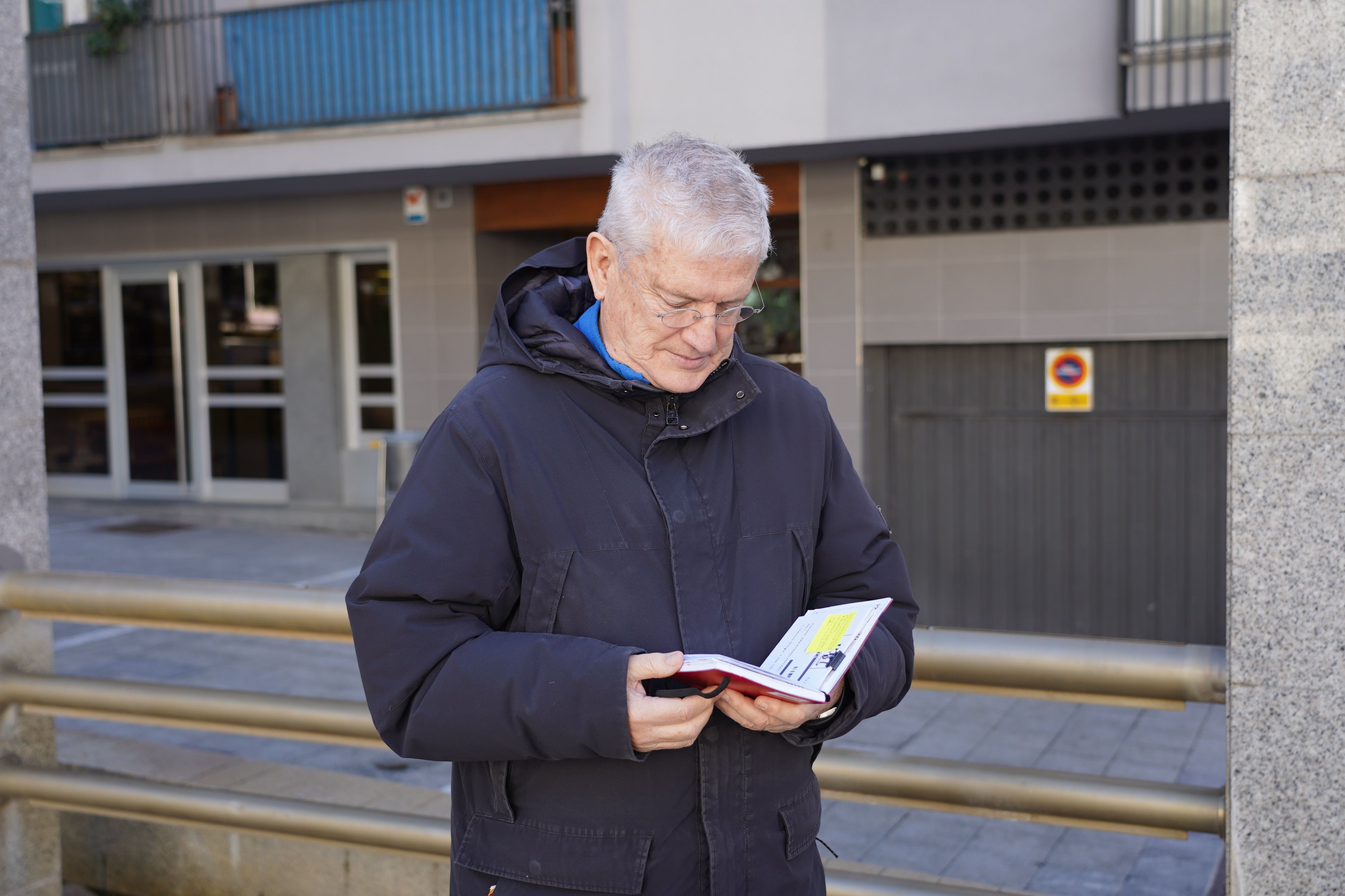 Zapatero al Parc de la Mola.