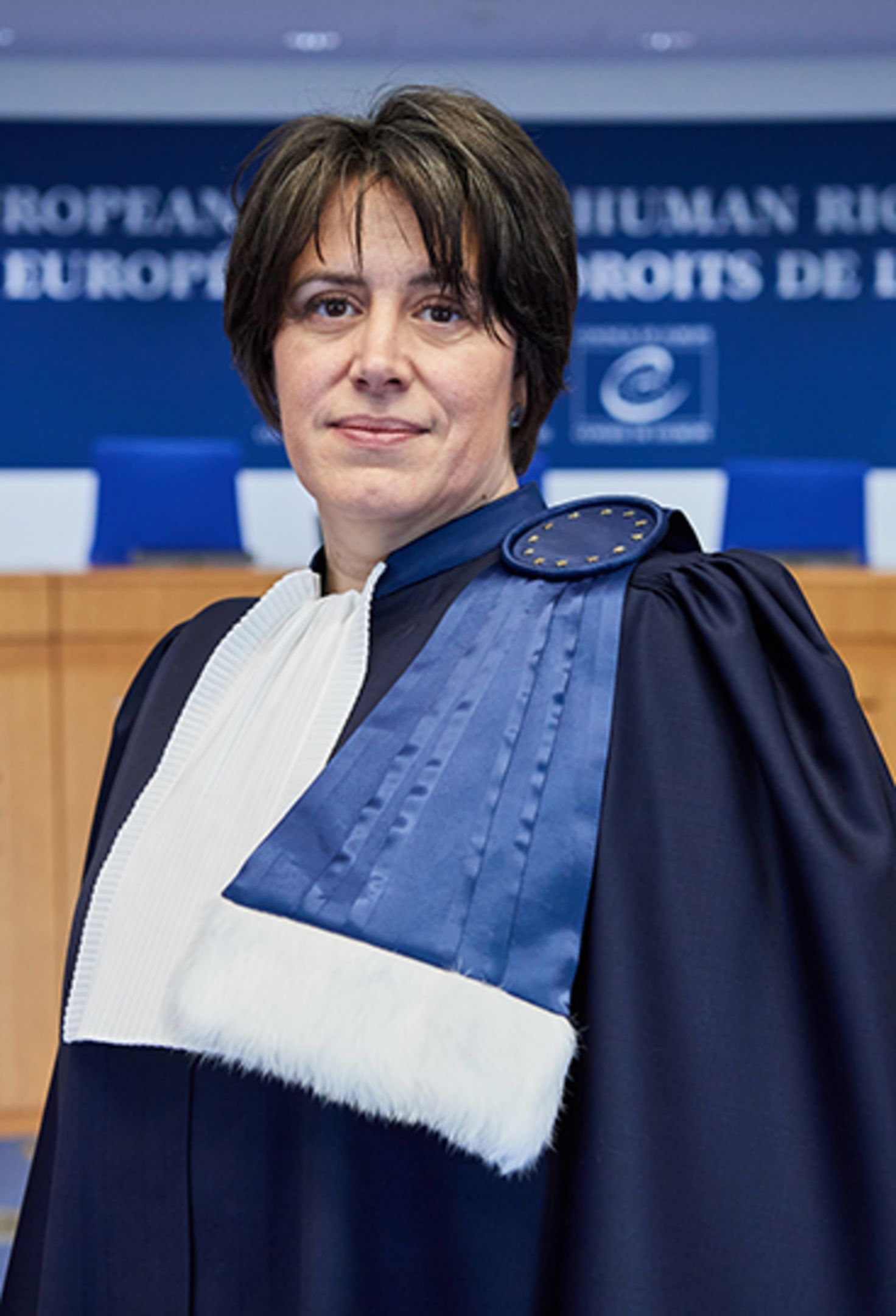 La jutge andorrana a Estrasburg Canòlic Mingorance.