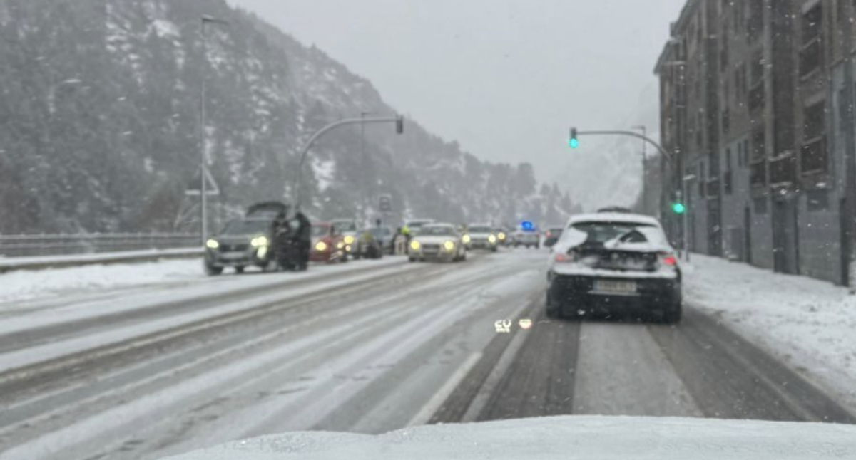 Controls d'encadenament a Canillo. Controls d'encadenament a Canillo.