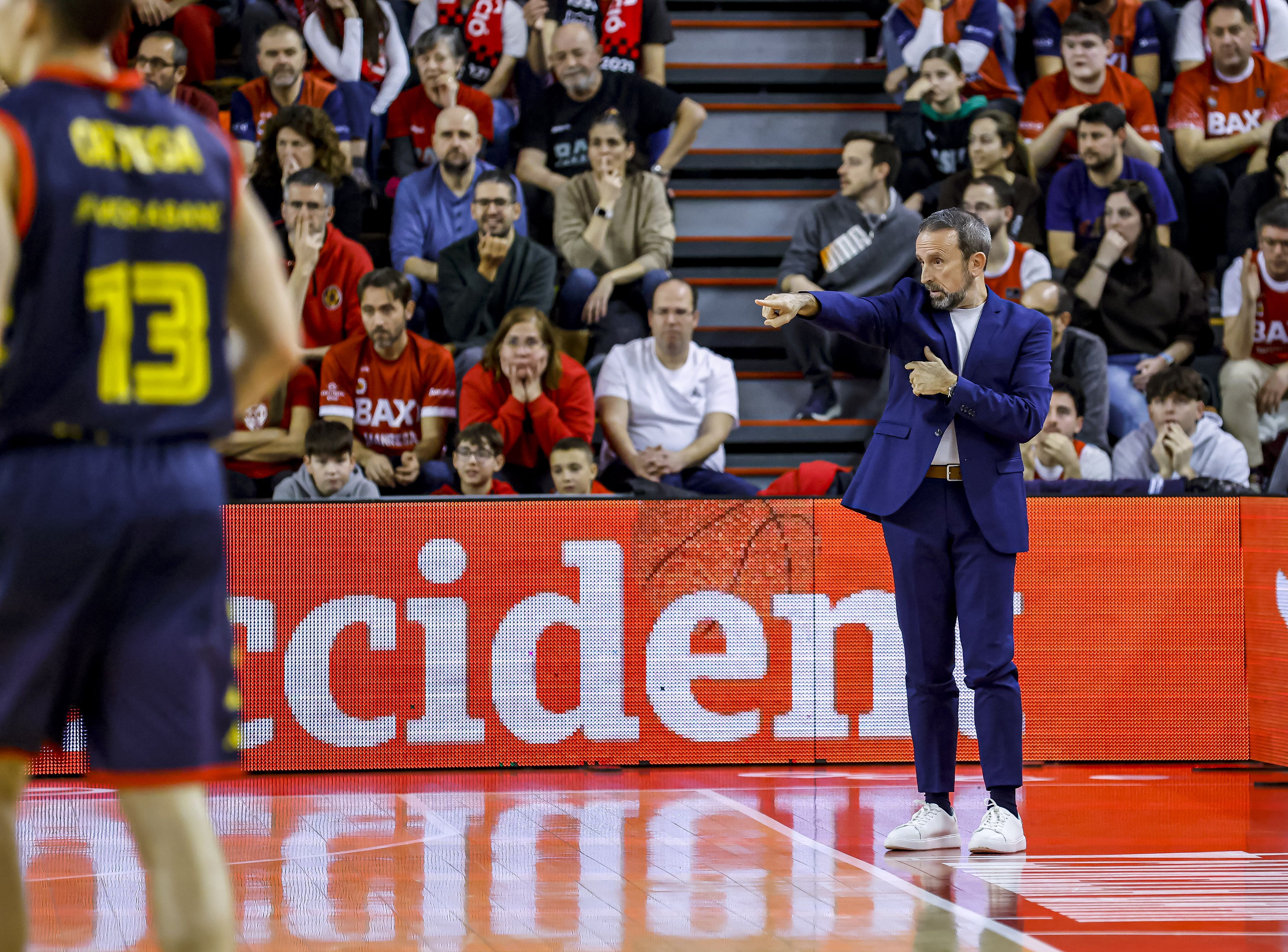 Joan Plaza, aquest diumenge al Nou Congost de Manresa.