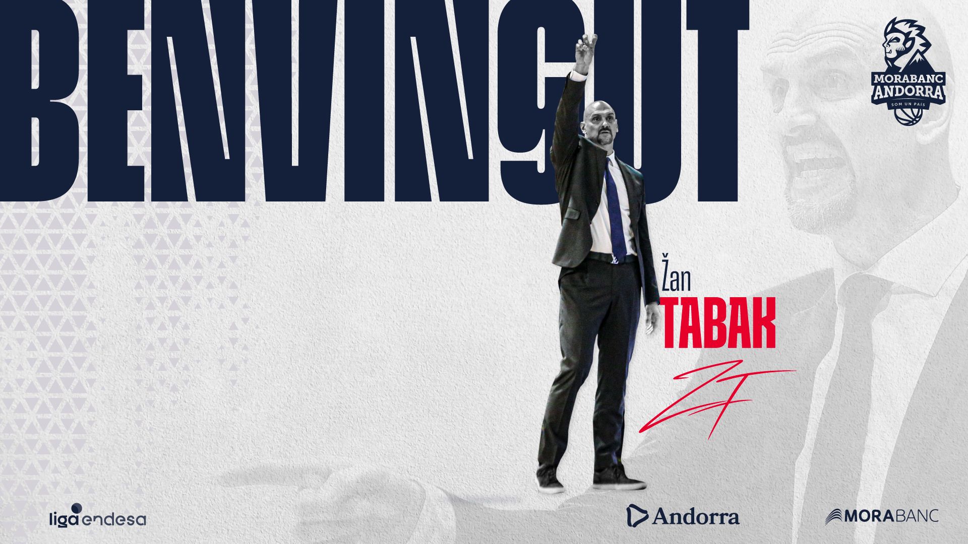 Zan Tabak arriba des d'aquest dimarts al MoraBanc.