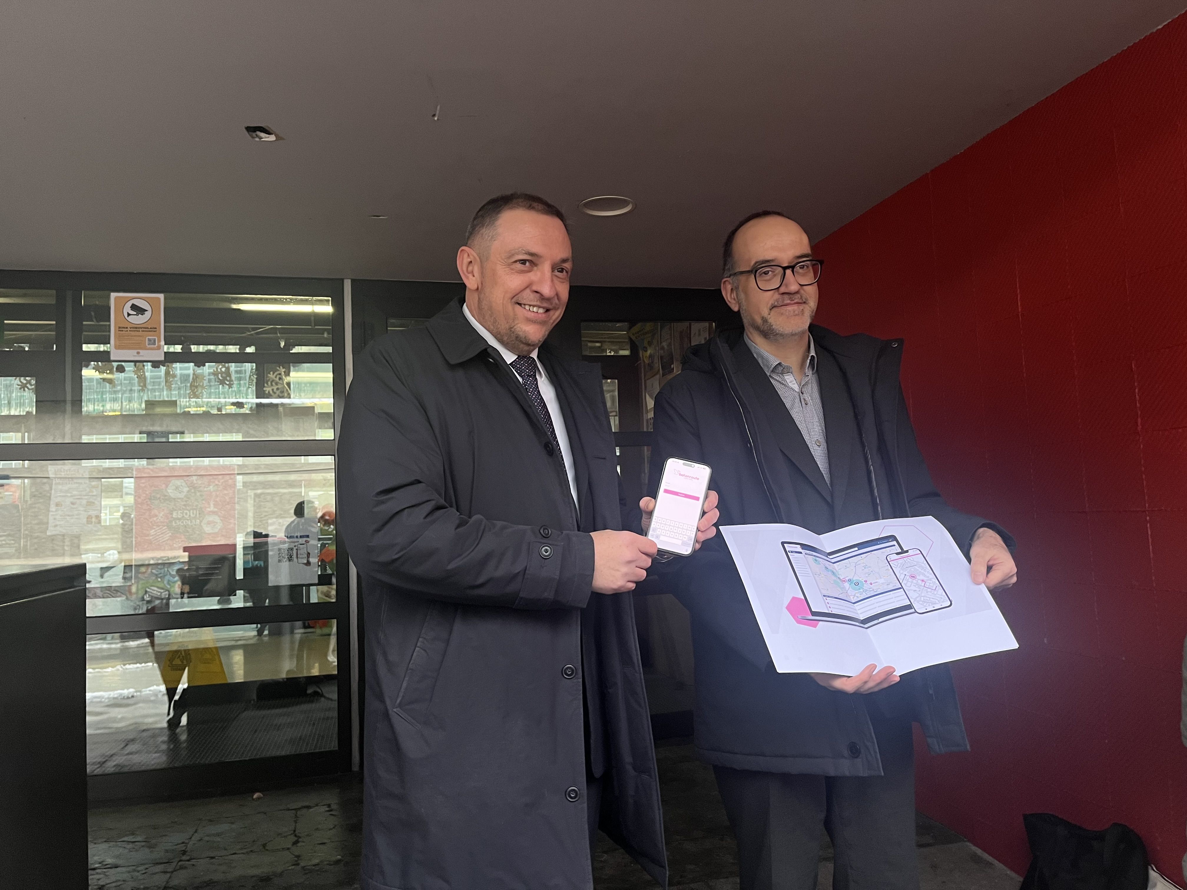 Josep Anton Bardina, secretari d'Estat d'Educació i Universitats - Albert Maluquer, director del; departament de Sistemes Educatius i Relacions Internacionals.