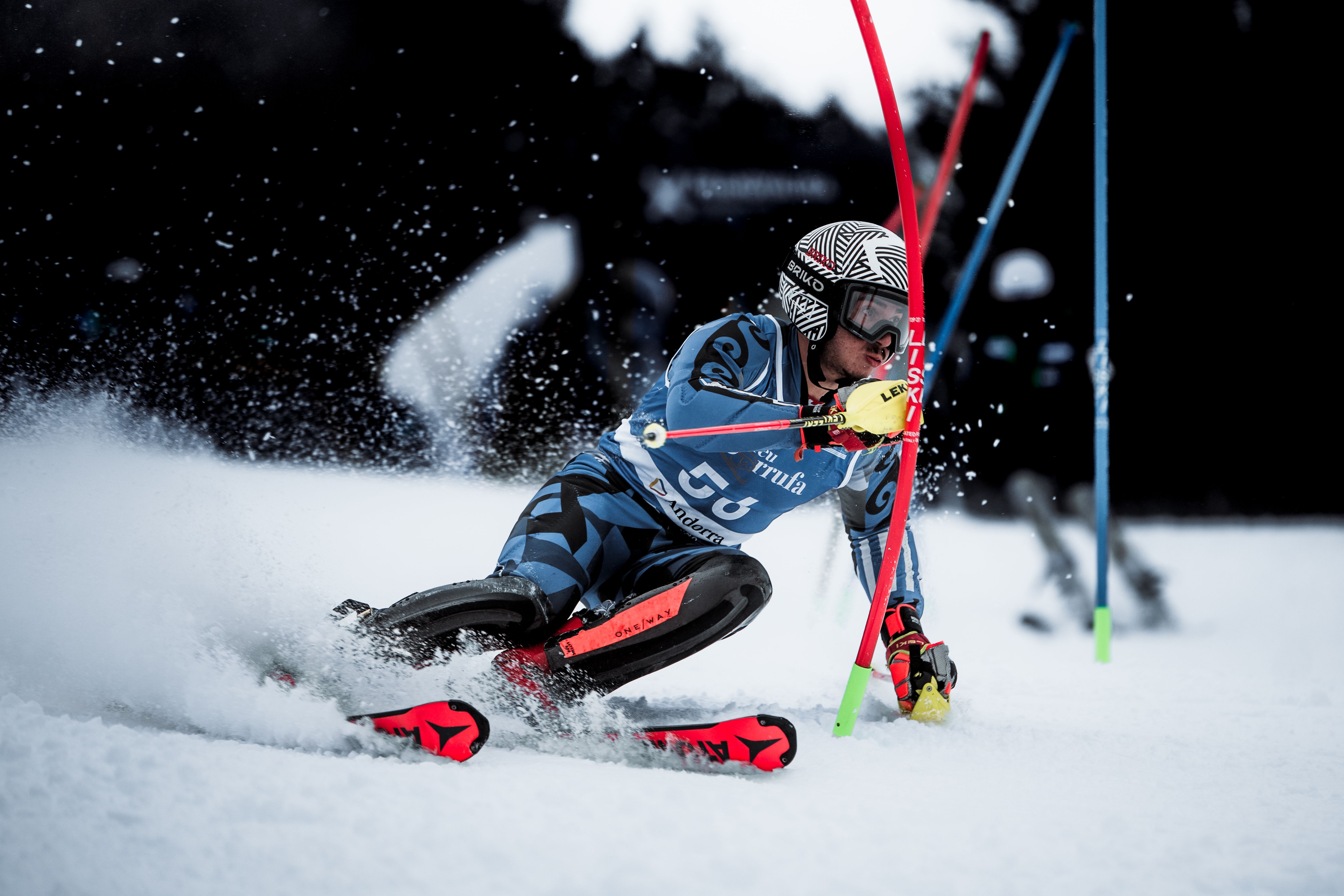 Quatre medalles per als esquiadors andorrans durant l’inici del Trofeu Borrufa.
