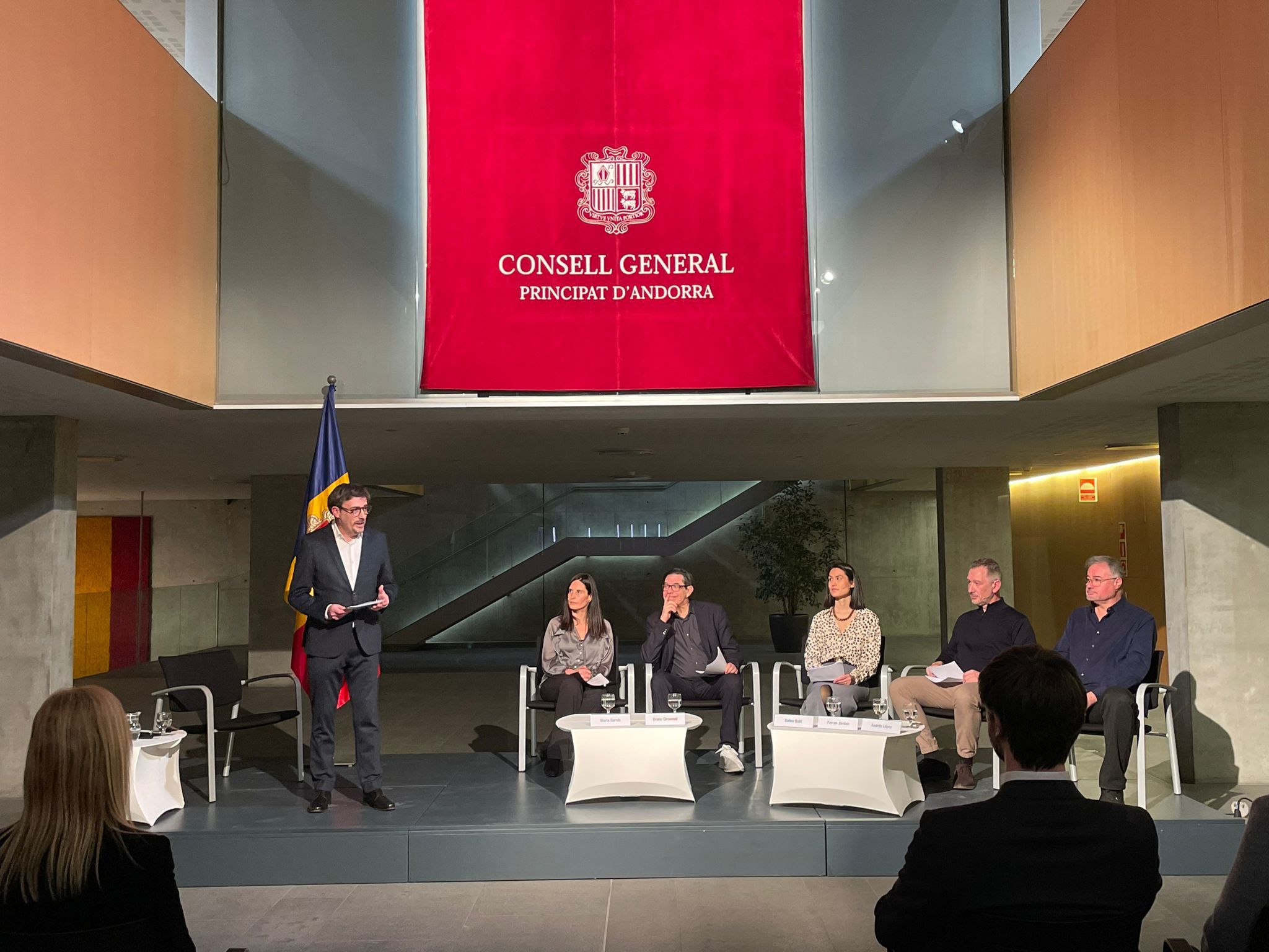 Taula rodona sobre protecció de dades celebrada al Consell General.