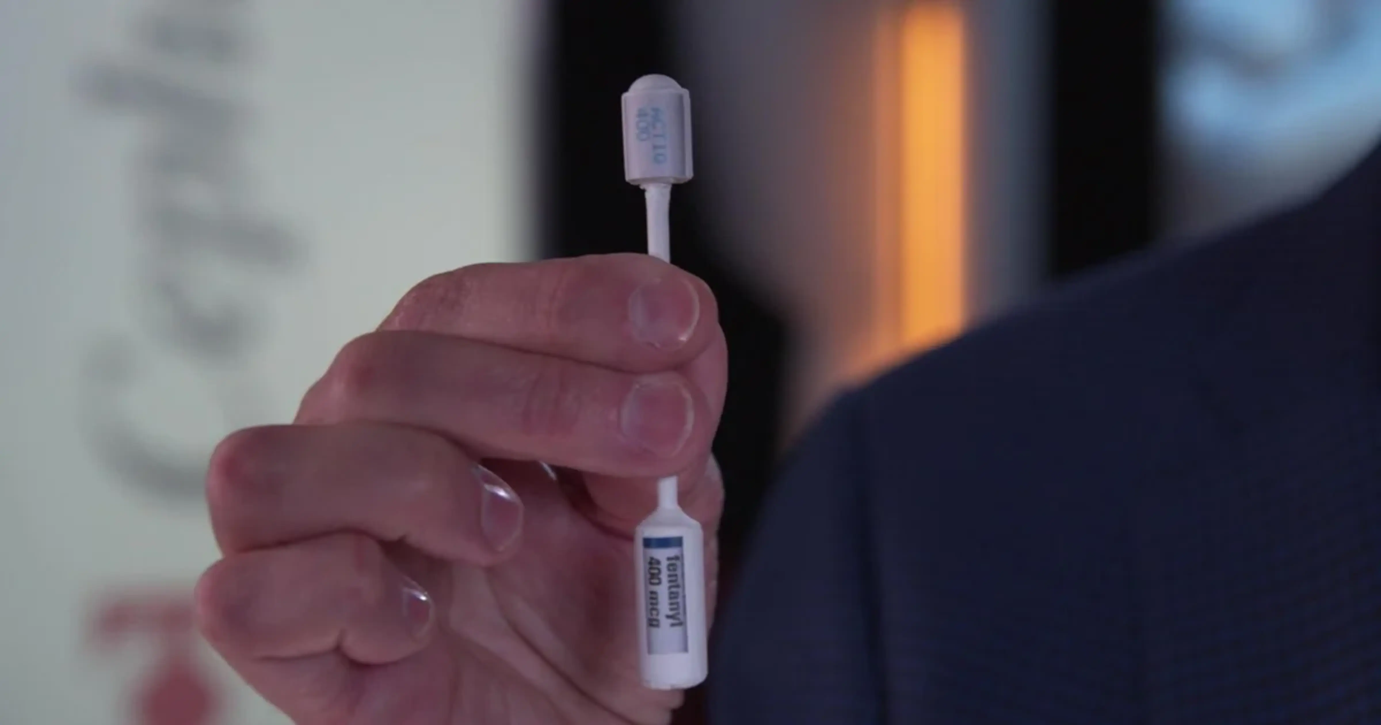 Una mostra d'un dels comprimits sublingual.