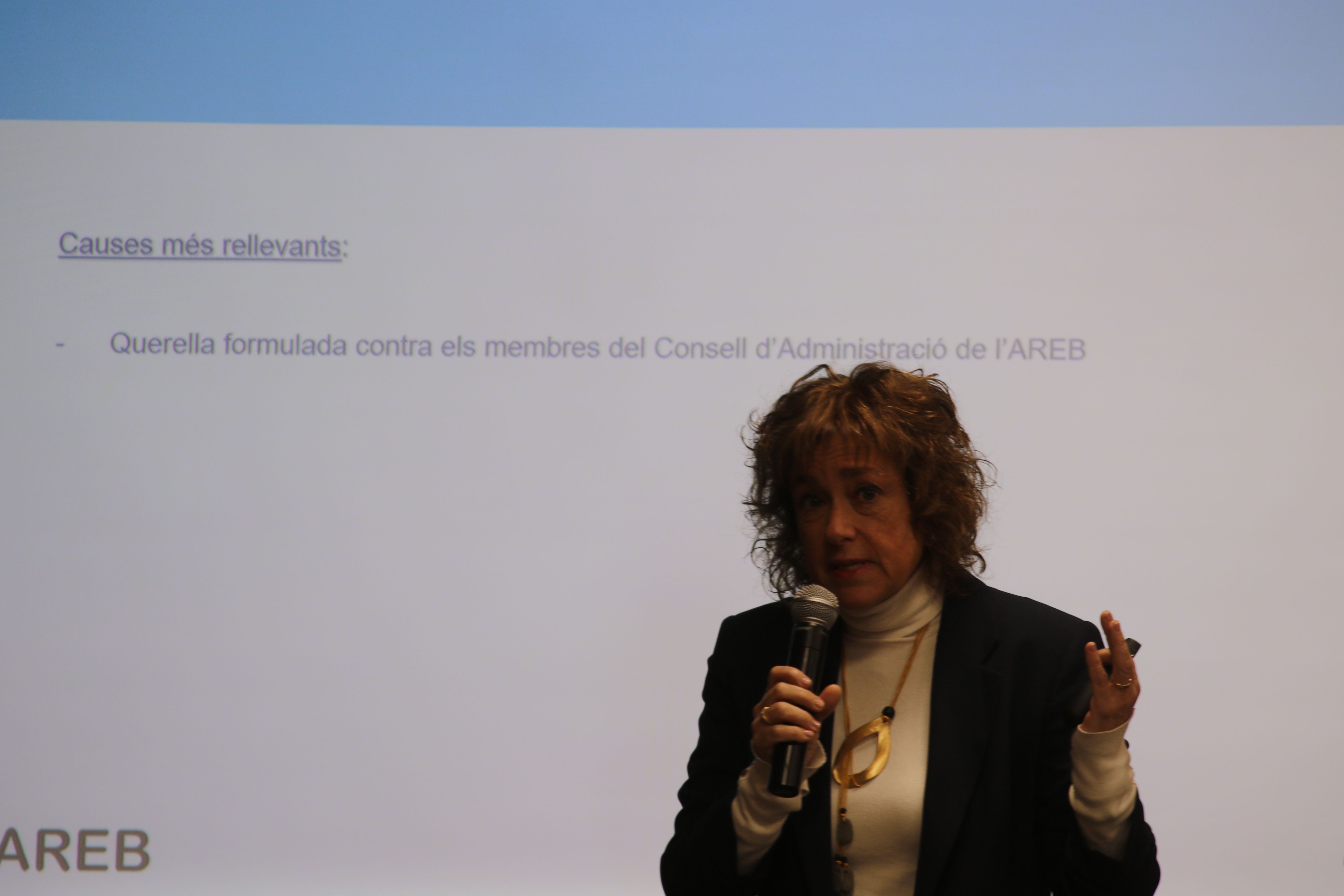 Sílvia Cunill donant explicacions a la comissió legislativa de Finances.