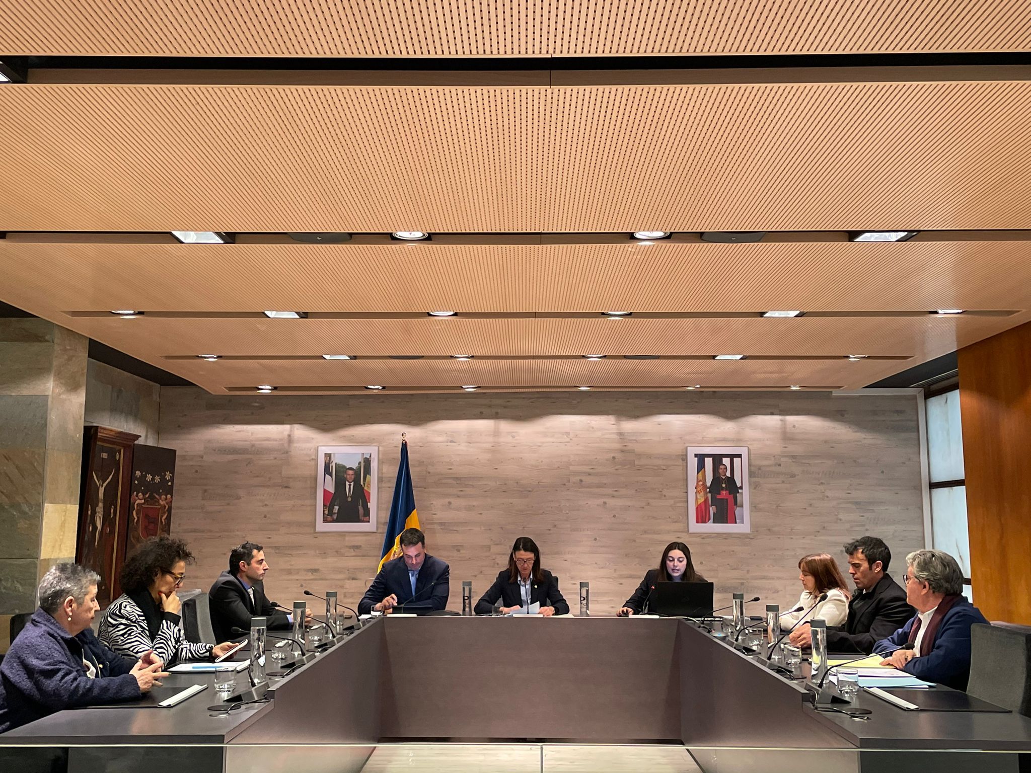 Sessió del consell de comú d’Ordino del dia 29 de gener.