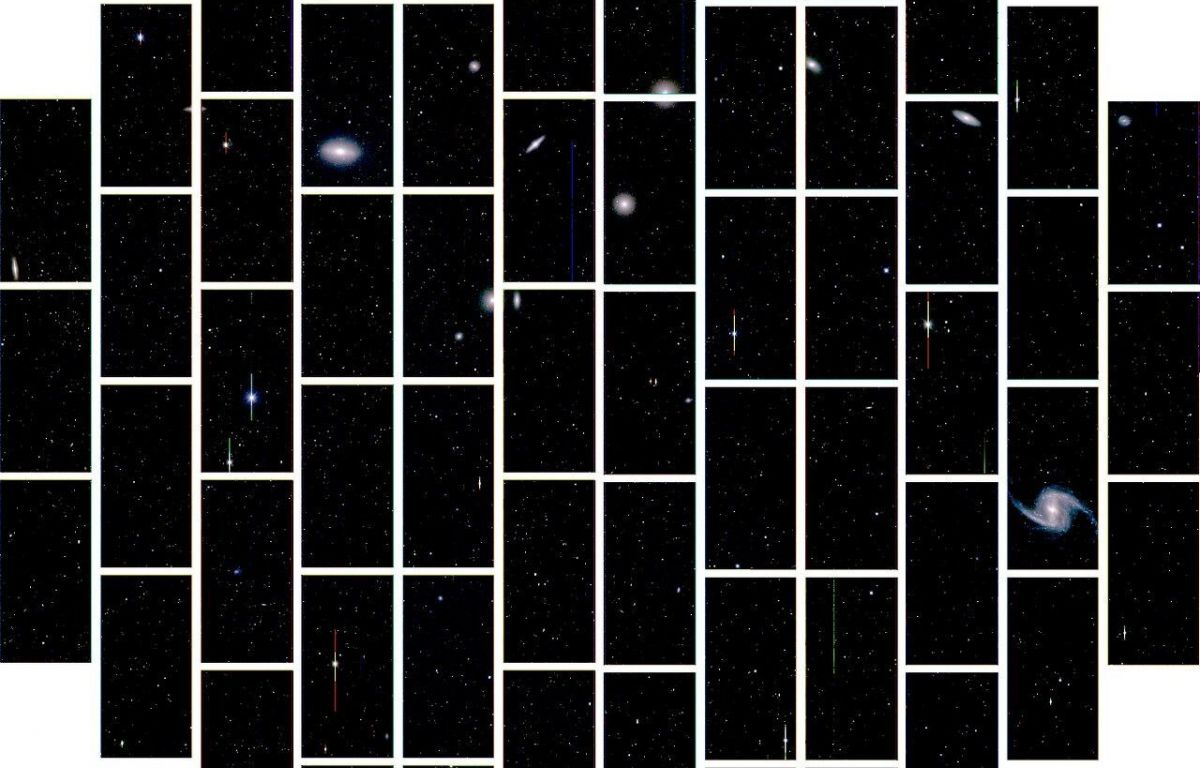 Imatge del cúmul de galàxies de Fornax obtinguda per DECam - Crèdit: Dark Energy Survey Collaboration