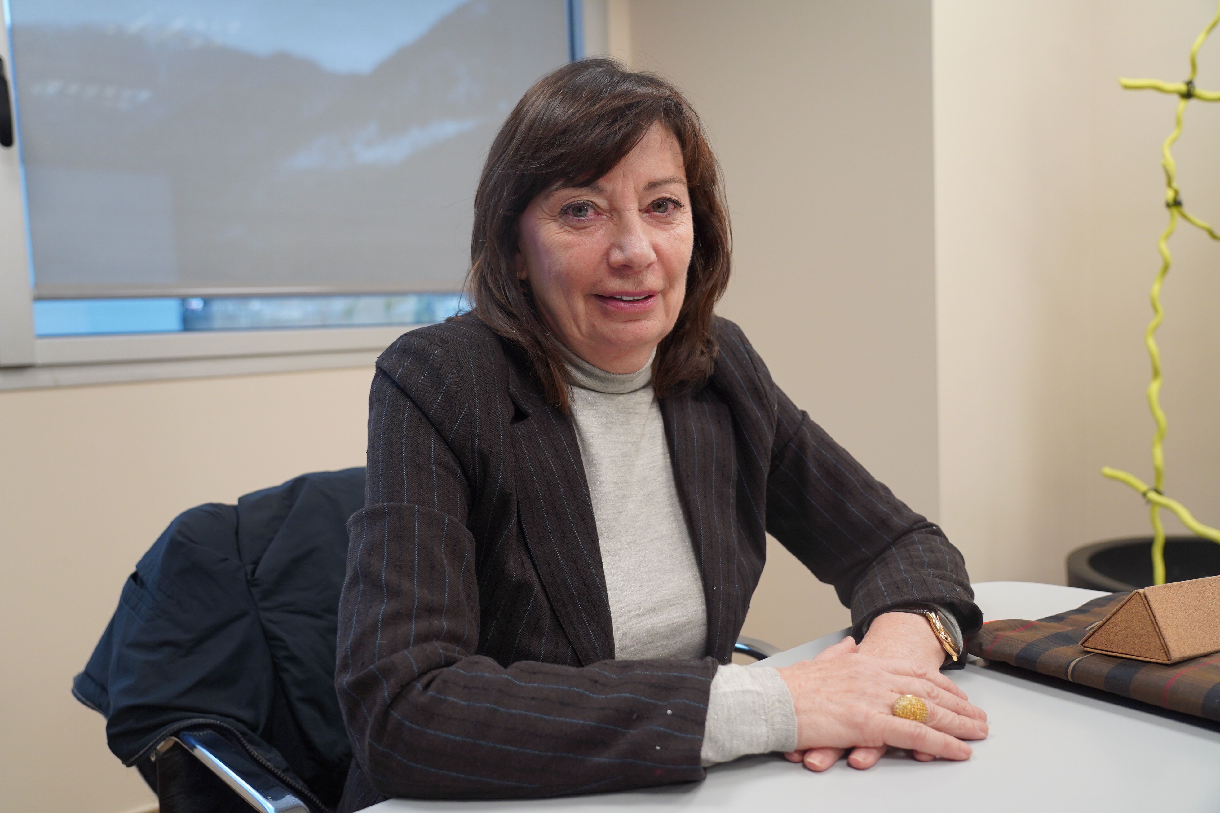 Eloïsa Ortega durant l'entrevista. / M. P.