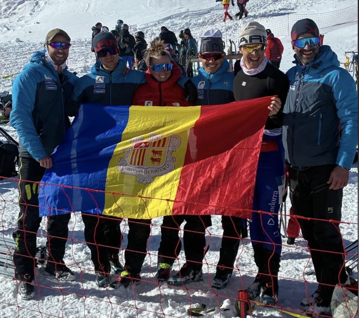 La delegació andorrana, al complet a l'estació de Boí Taüll.