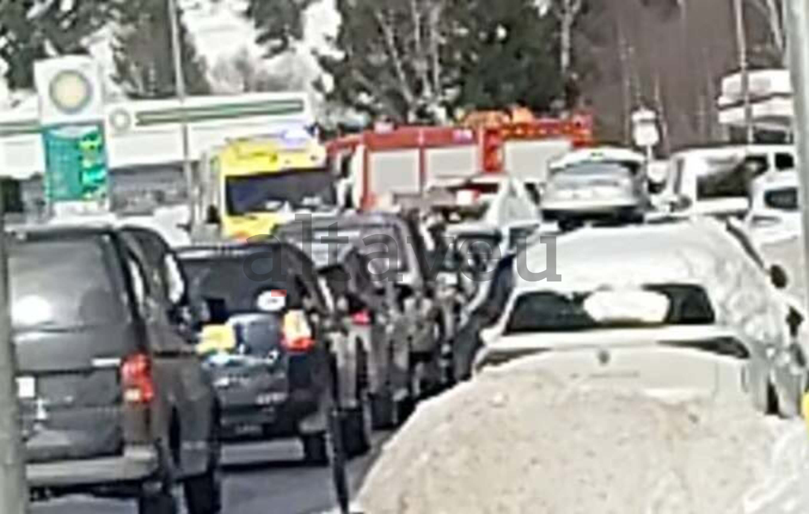 L'accident ha comportat importants retencions.