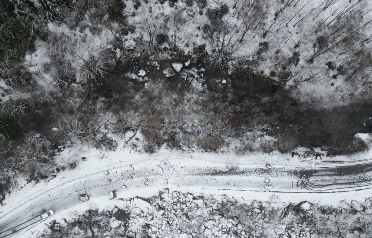 Una vista zenital feta per tècnics francesos.