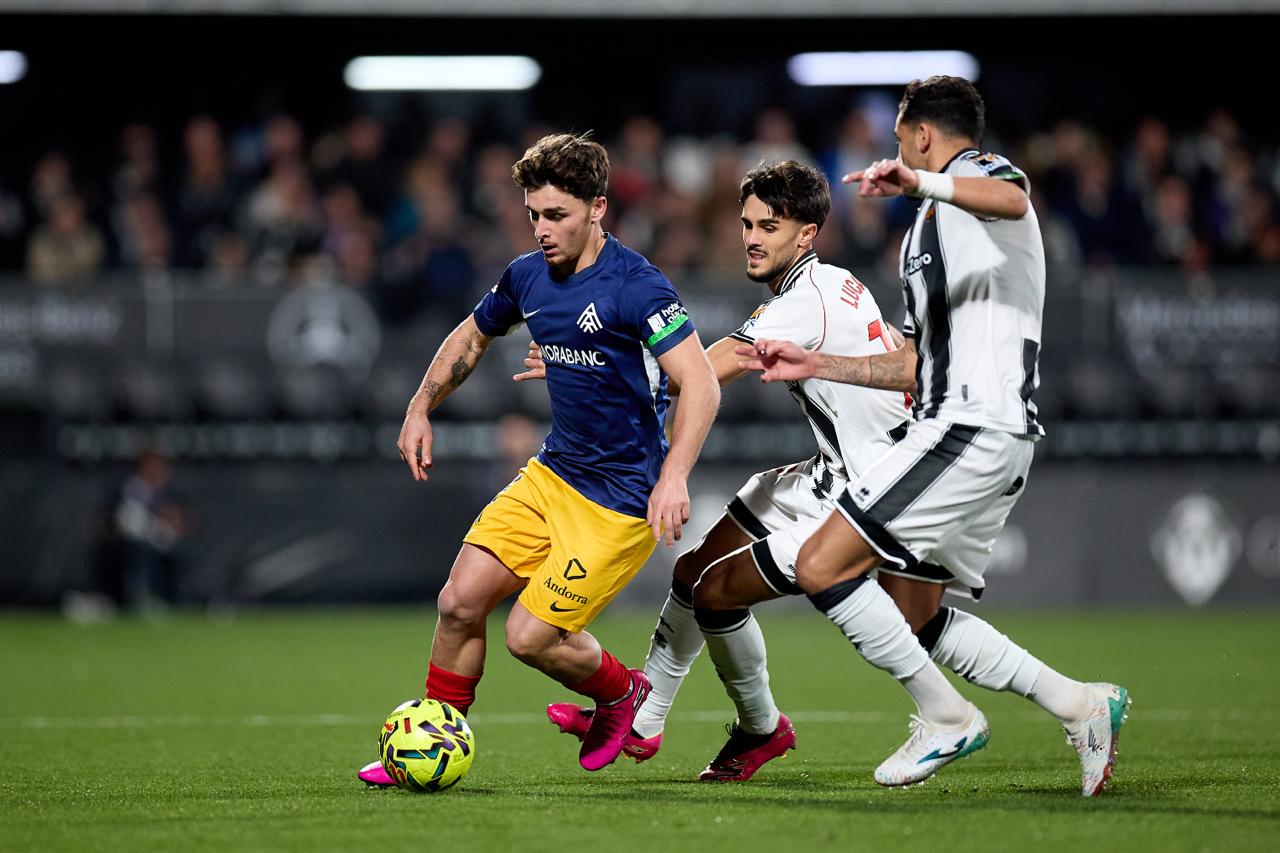 Yeray Cabanzón, de nou titular, ha anat de més a menys amb el transcurs del partit. 