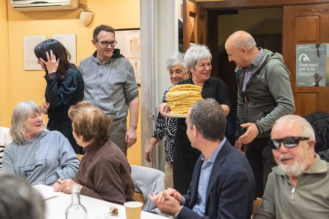 40 padrins participen en la trobada de la Candelera a Canillo.