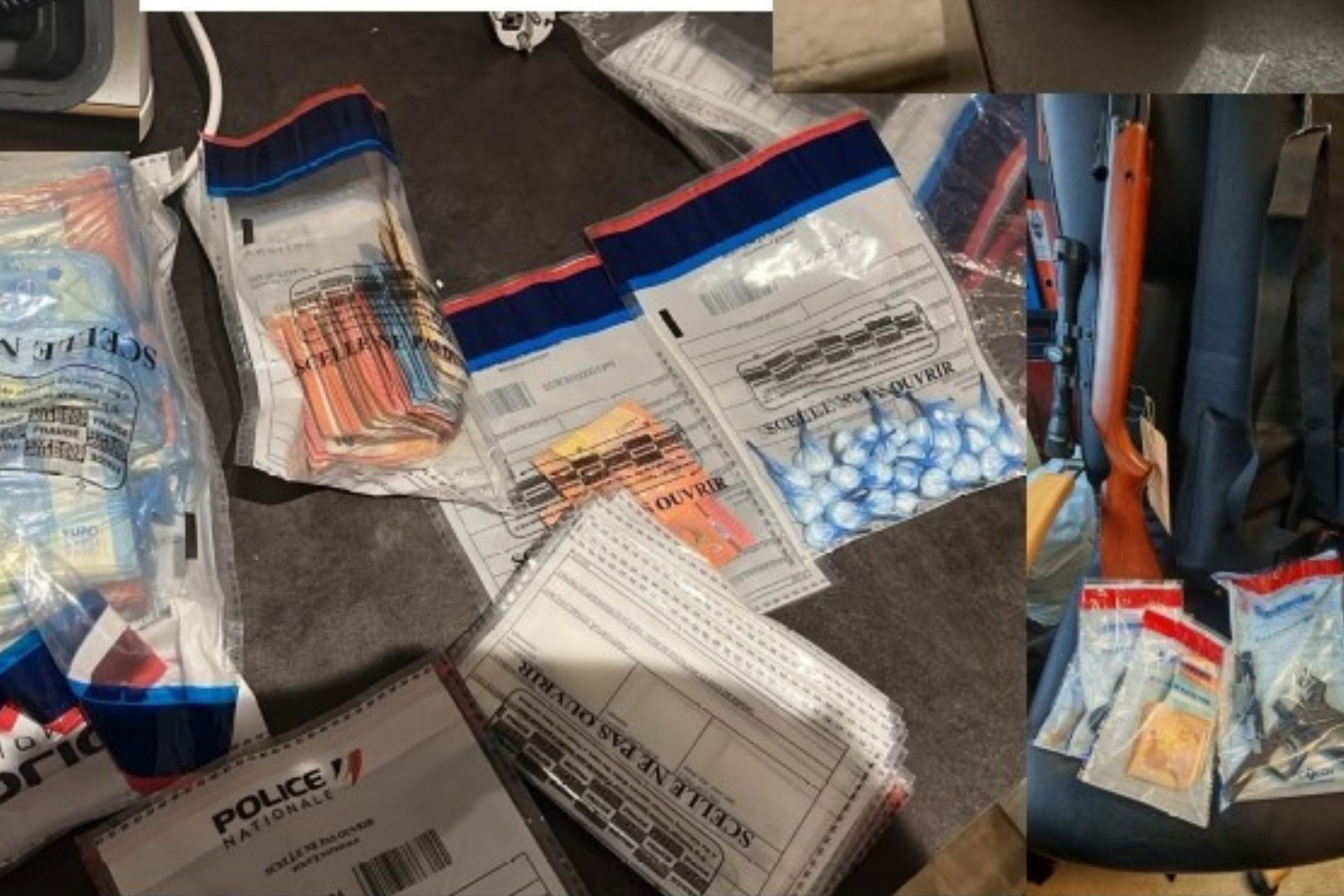 Una part del material comissat. Una part del material comissat.