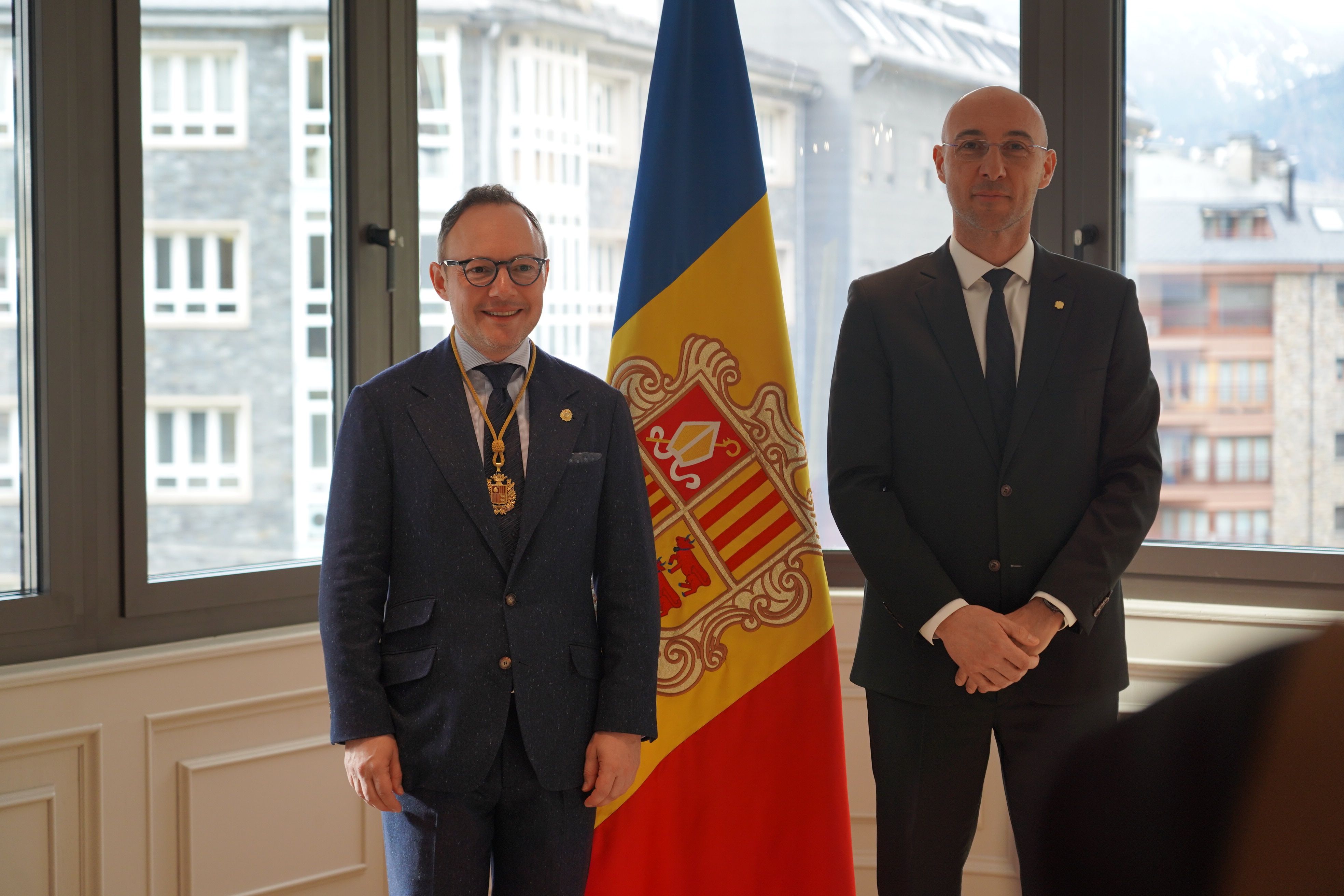 Foto oficial amb Espot i Puy. Foto oficial amb Espot i Puy.