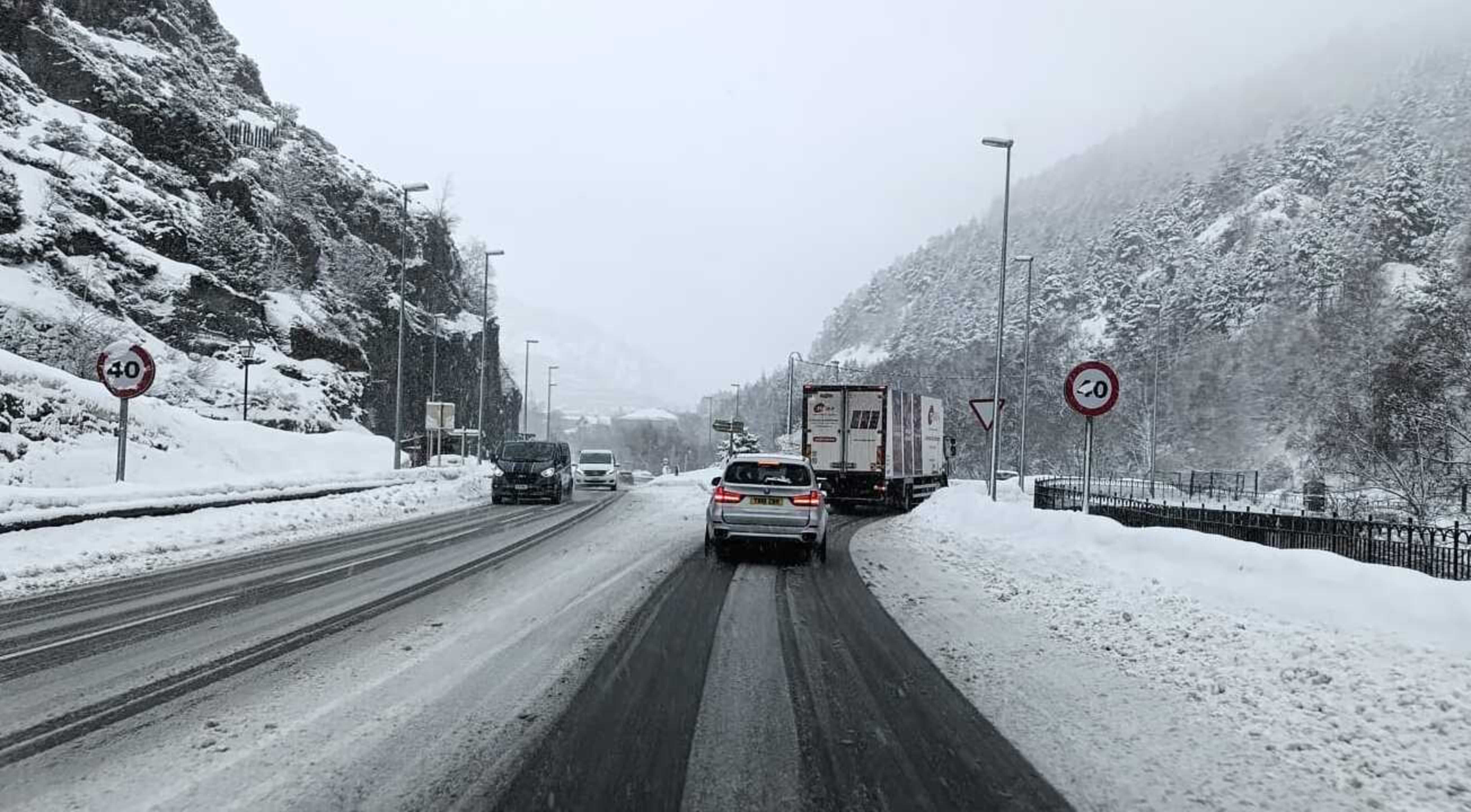 Una imatge de l'Aldosa de Canillo.