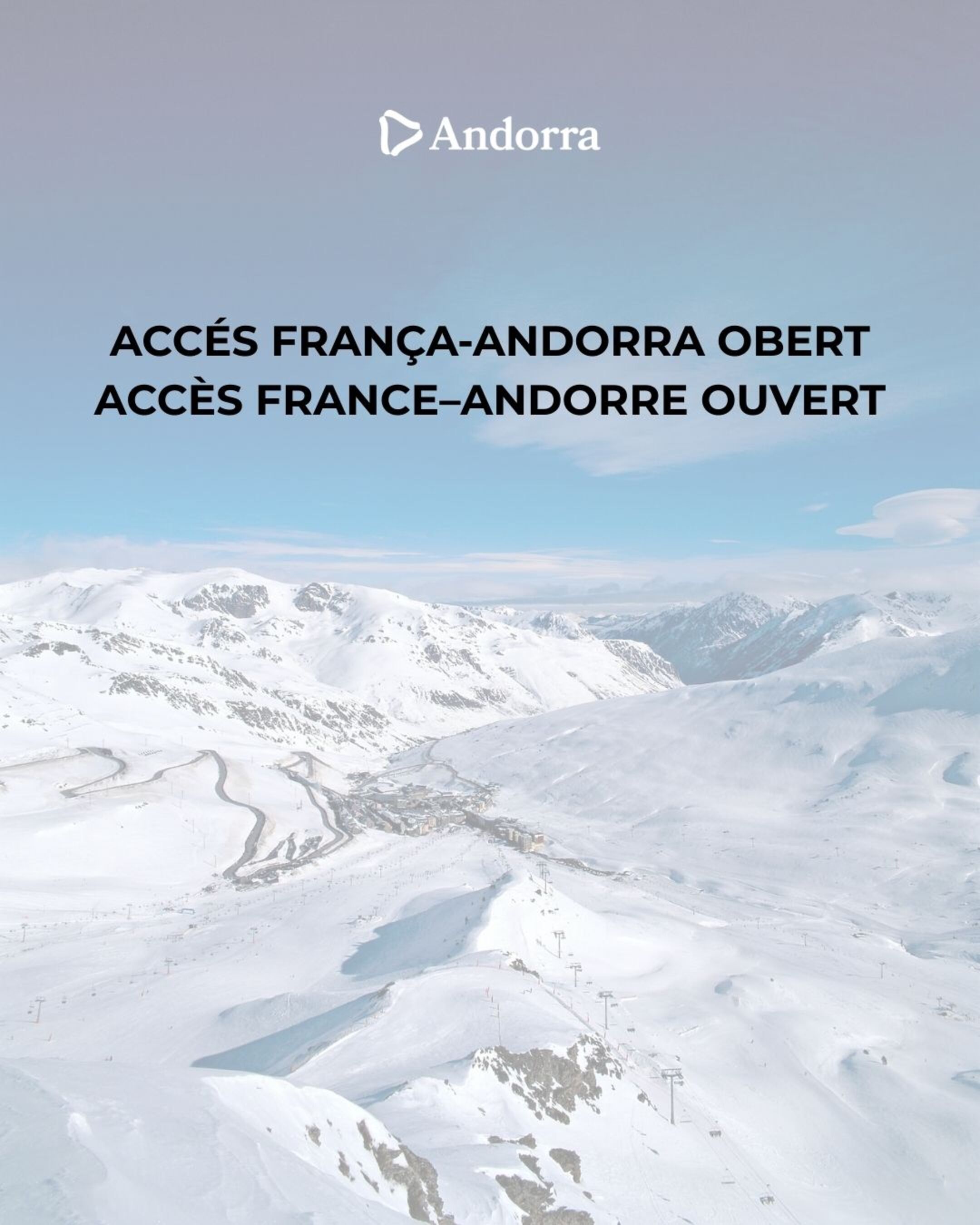 Imatge de la campanya de crida als turistes francesos.