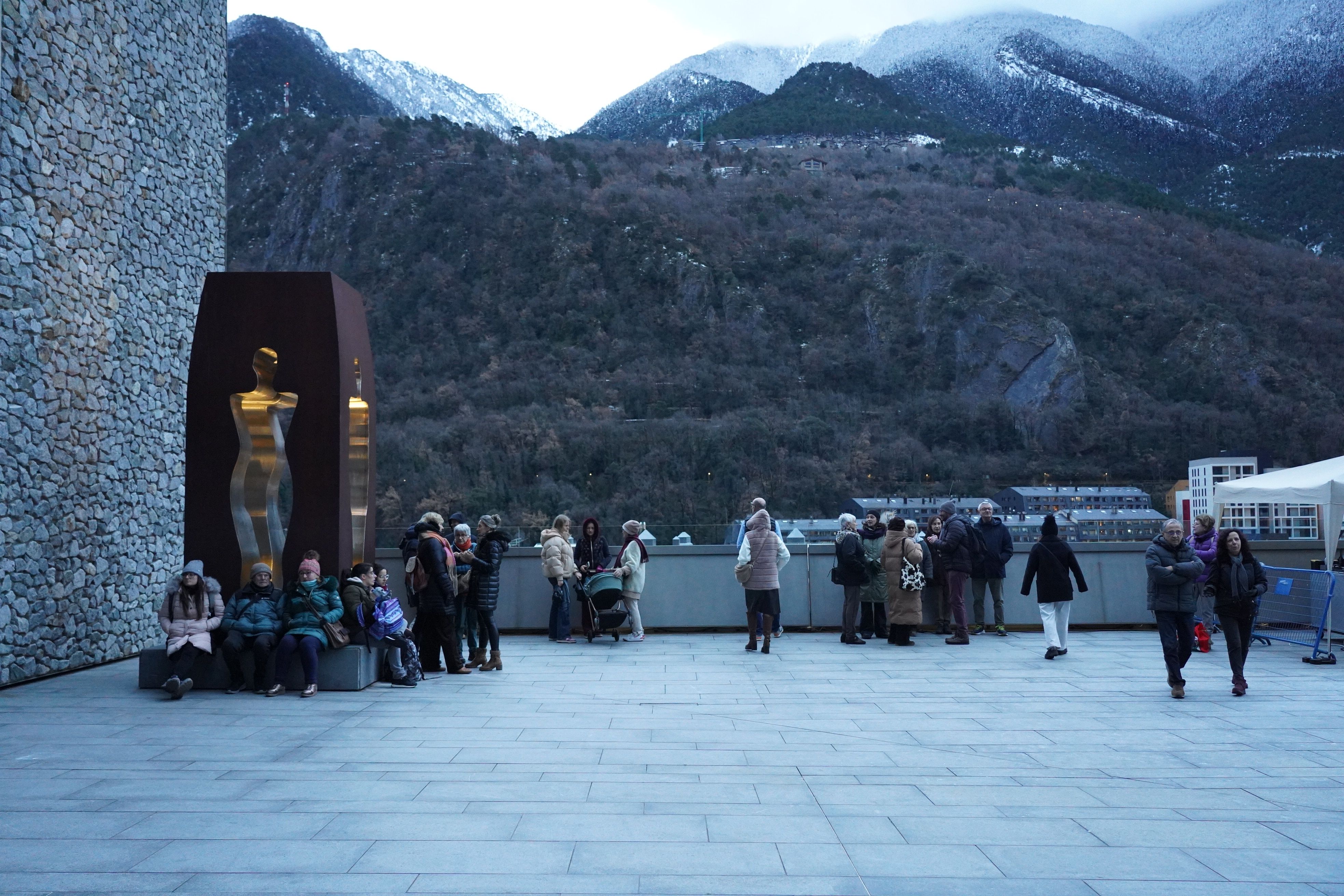 Assistents a La Nit del Videomapping.