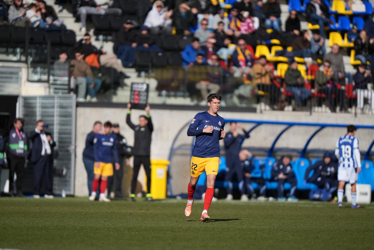 Marc Cardona s'ha estrenat sense massa protagonisme com a tricolor.