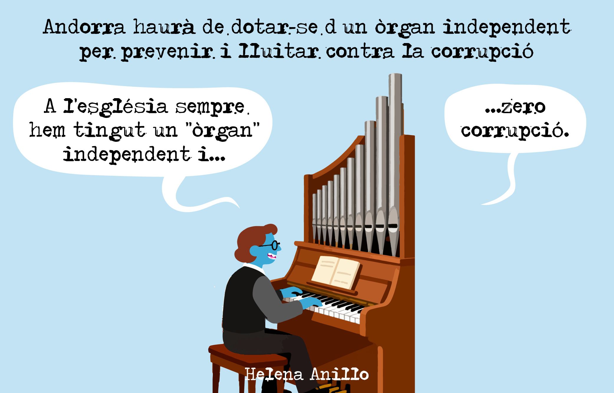 Òrgan sense corrupció.